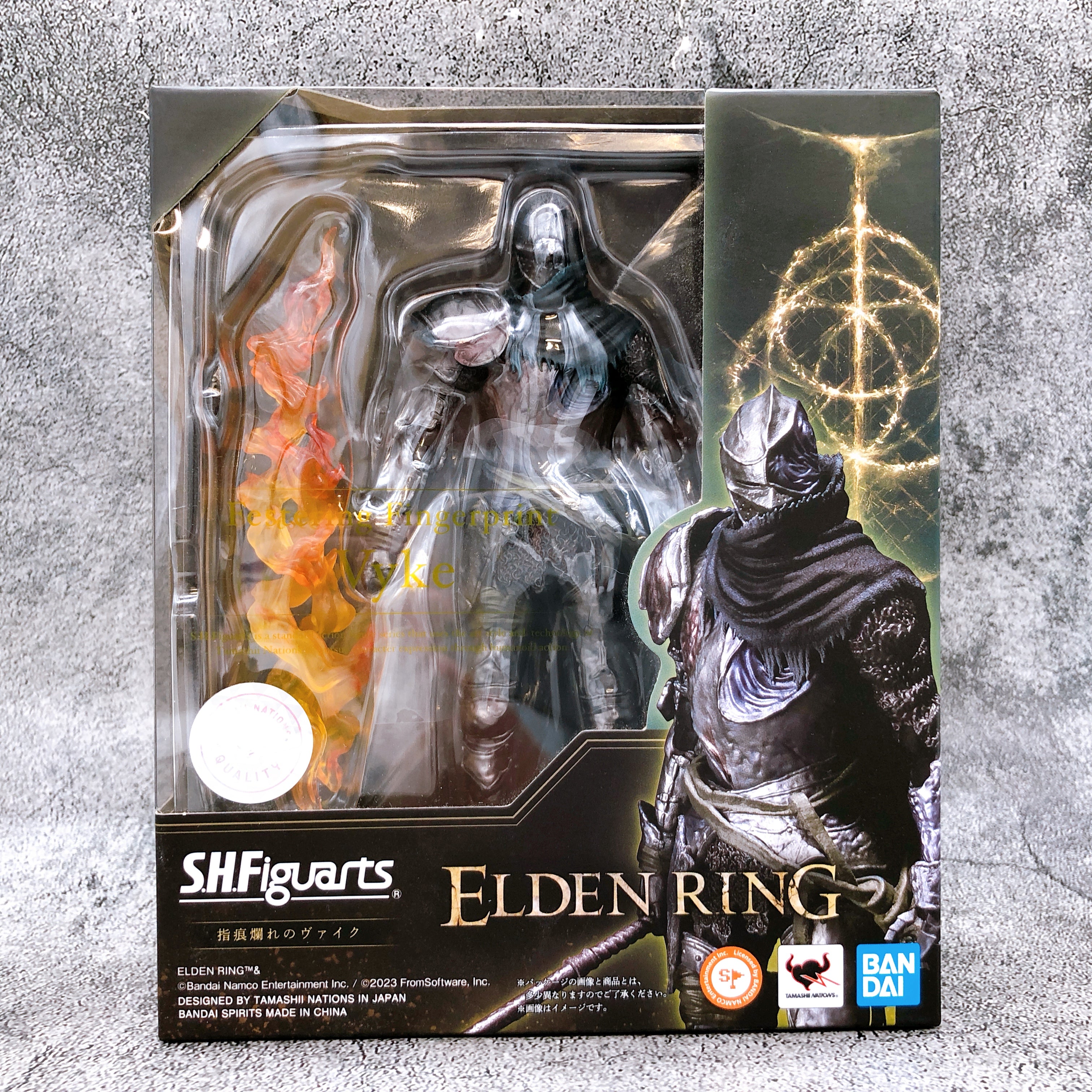 S.H.Figuarts Elden Ring Festering Fingerprint Vyke Action Figure Bandai NEW