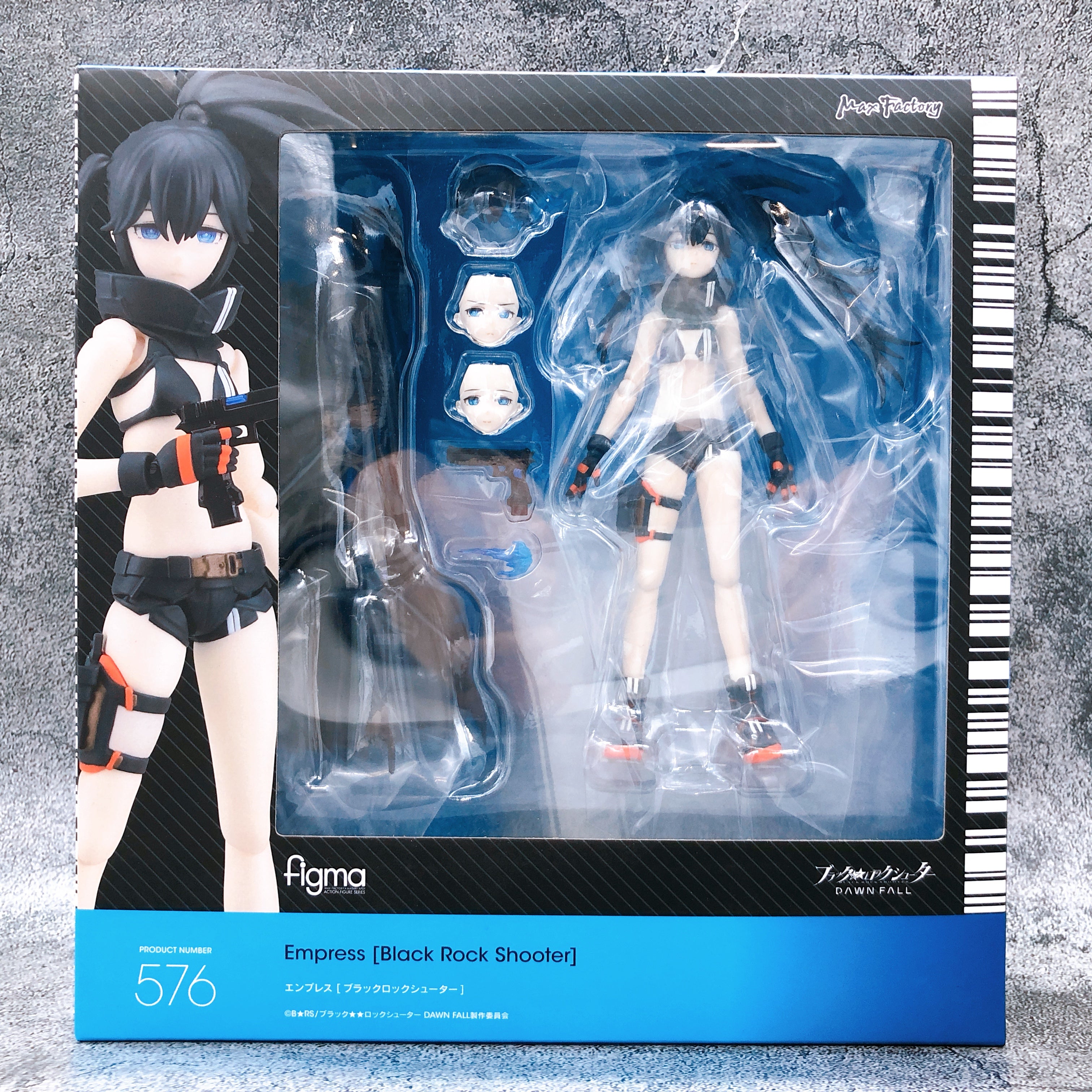 Black Rock Shooter Dawn Fall Empress figma 576 Action Figure Max Factory Japan