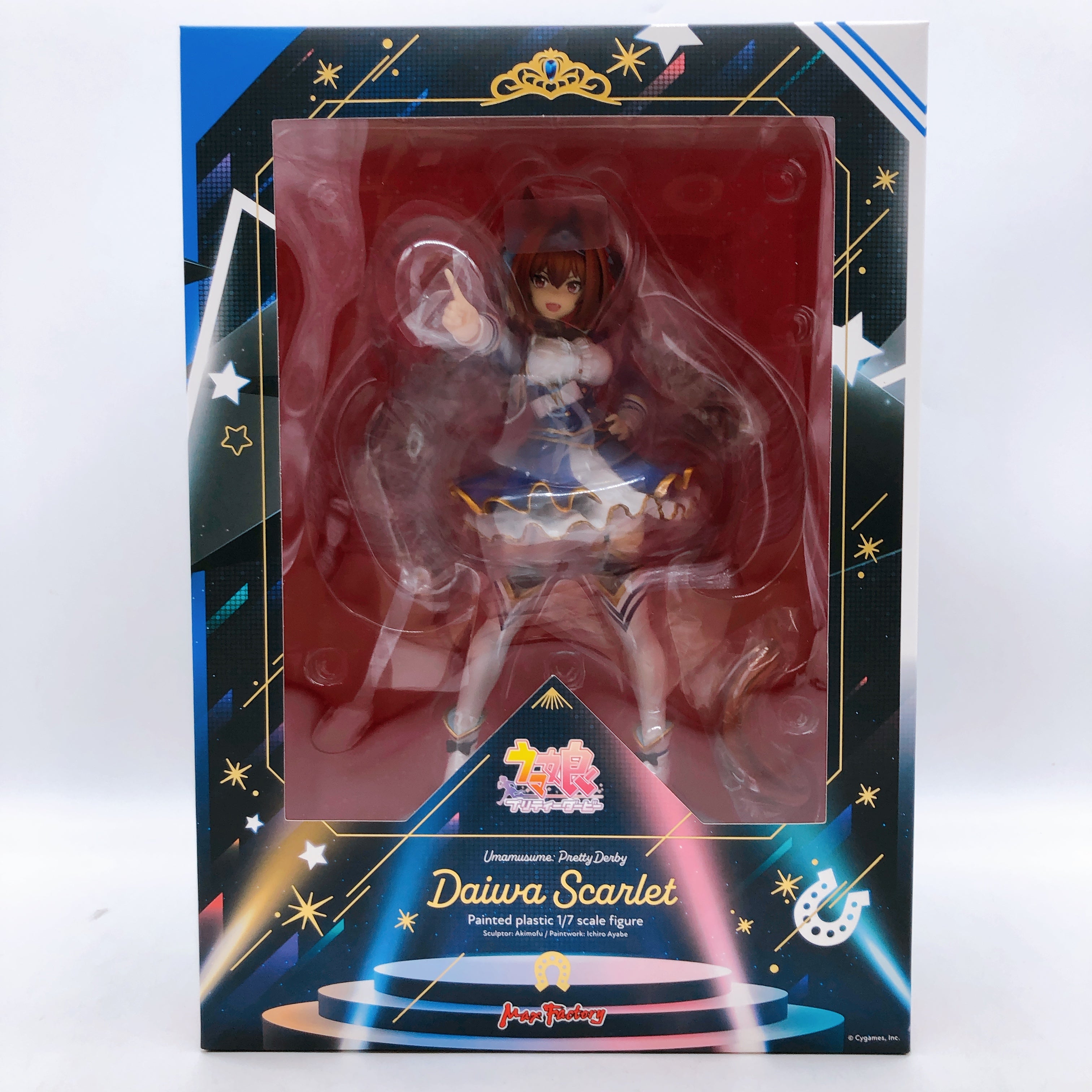 Uma Musume Daiwa Scarlet 1/7 Scale Figure Max Factory Japan AUTHENTIC Sealed