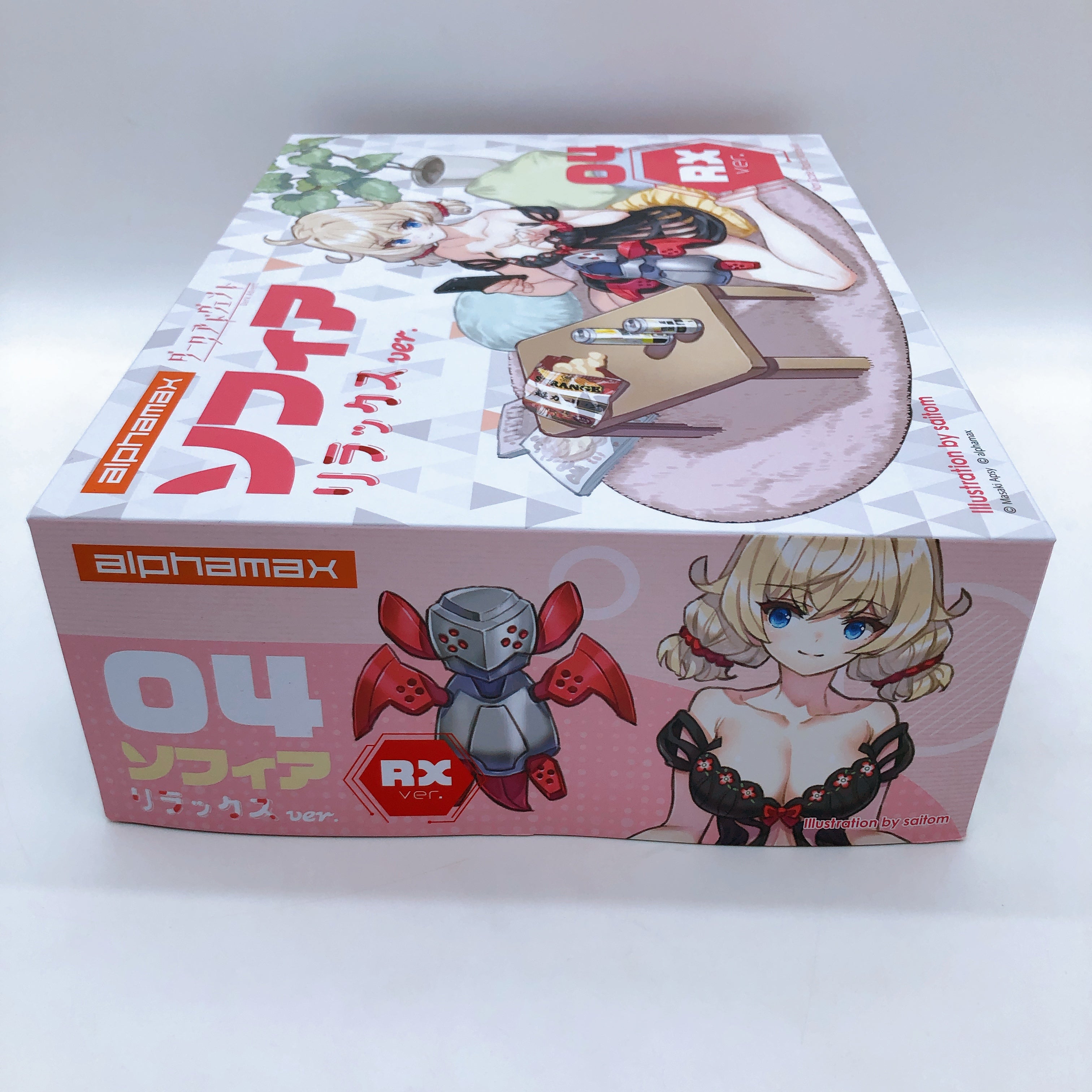 DarkAdvent Sophia Relax ver. Non Scale Plastic Model Kit Alphamax Japan NEW