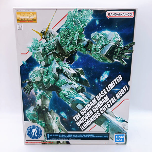 MG 1/100 Unicorn Gundam Luminous Crystal Body Limited Model Kit Bandai