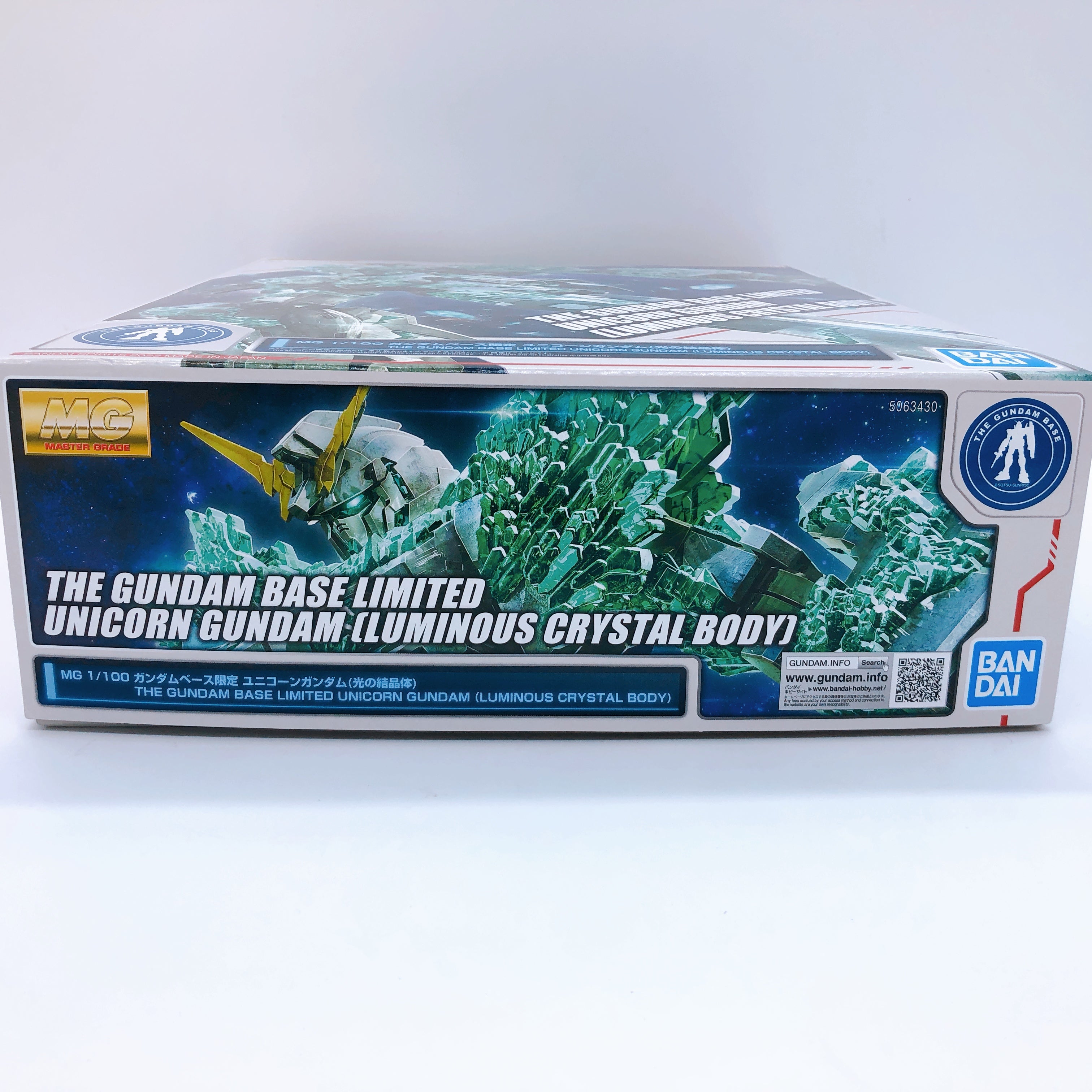 MG 1/100 Unicorn Gundam Luminous Crystal Body Limited Model