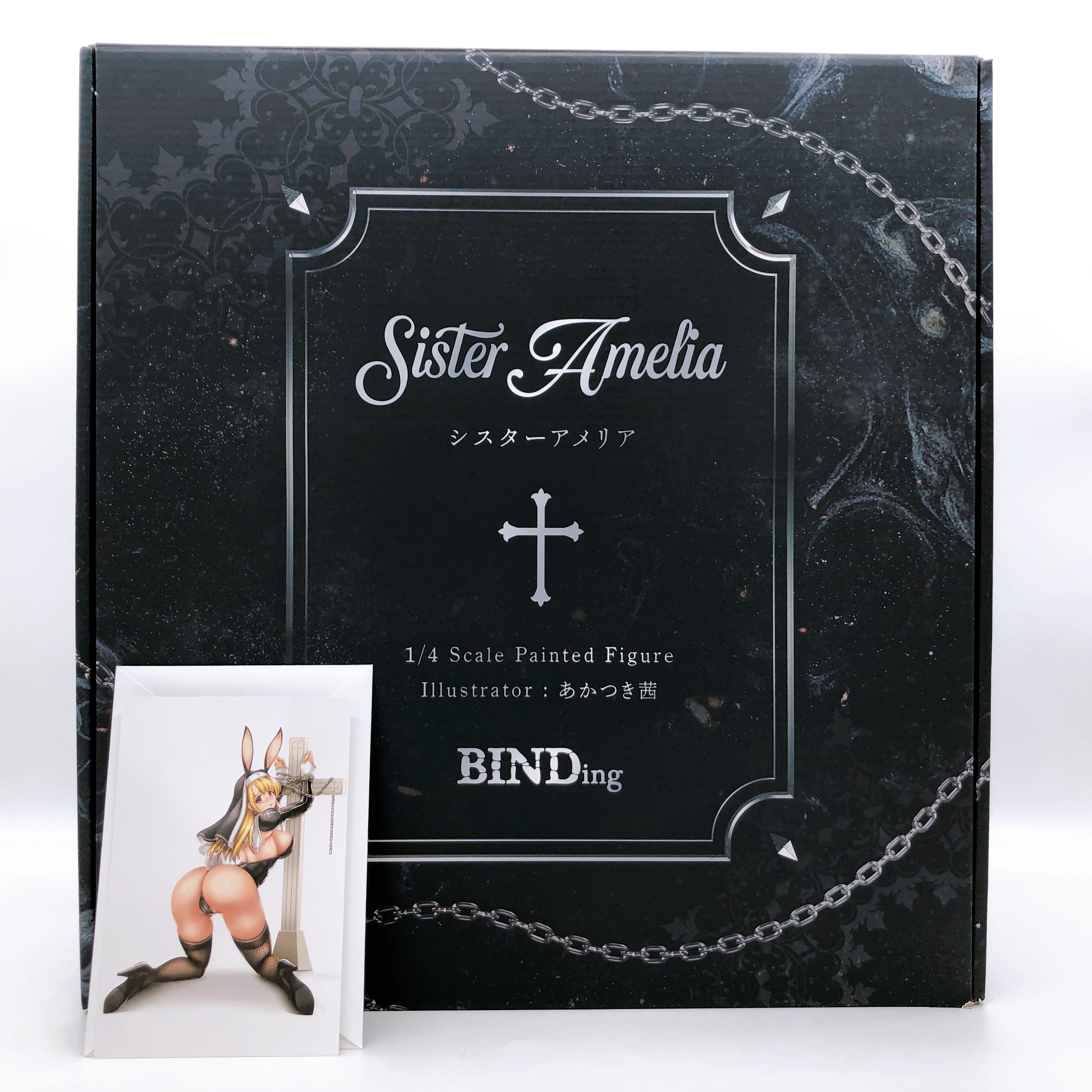 (w/Bonus) Sister Amelia 1/4 Scale Figure Native Japan AUTHENTIC Sealed BINDing