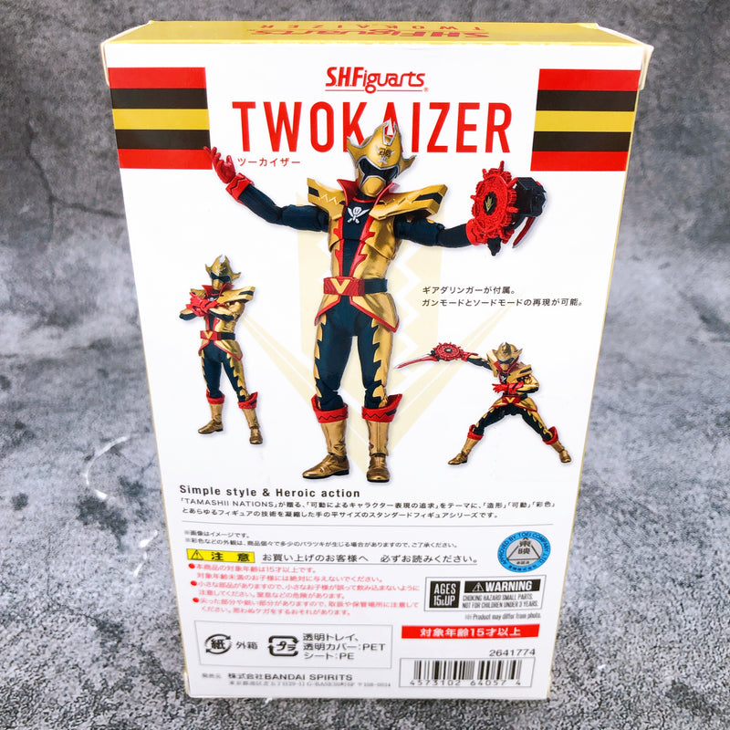 Kikai Sentai Zenkaiger Twokaizer S.H.Figuarts Action Figure Bandai FASTSHIP