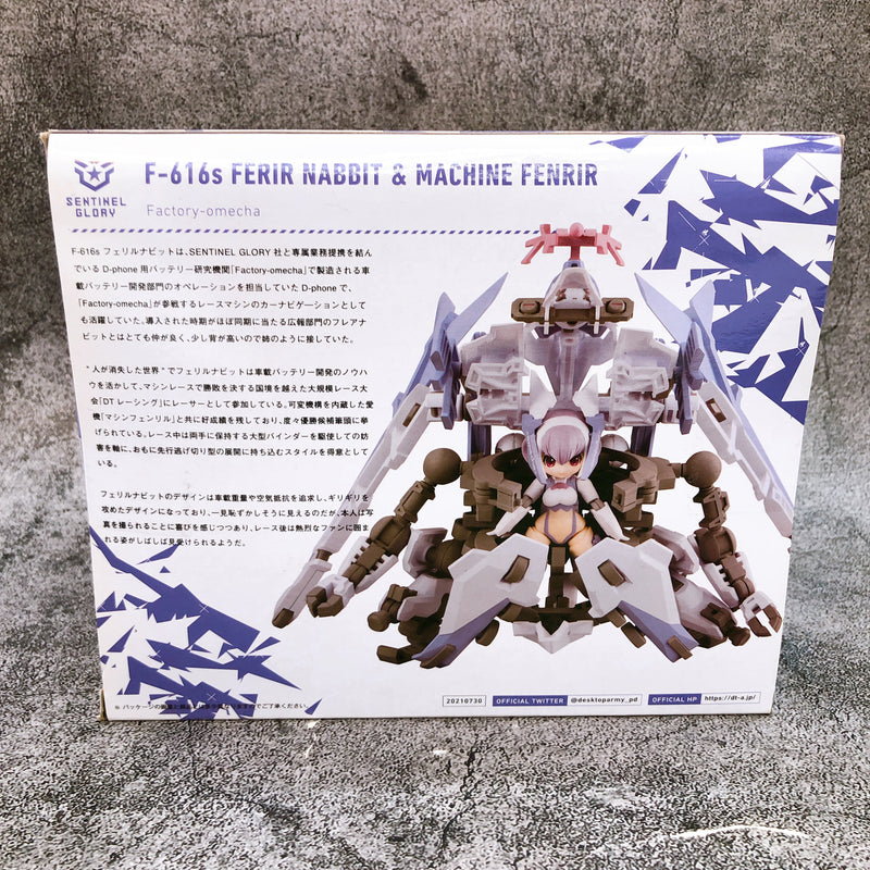 Desktop Army F-616s Ferir Nabbit & Machine Fenrir Action Figure MegaHouse NEW