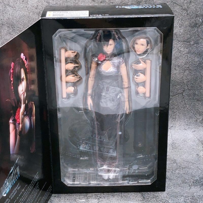 PLAY ARTS Kai Final Fantasy VII Remake Tifa Lockhart Fighter Dress Figure NEW