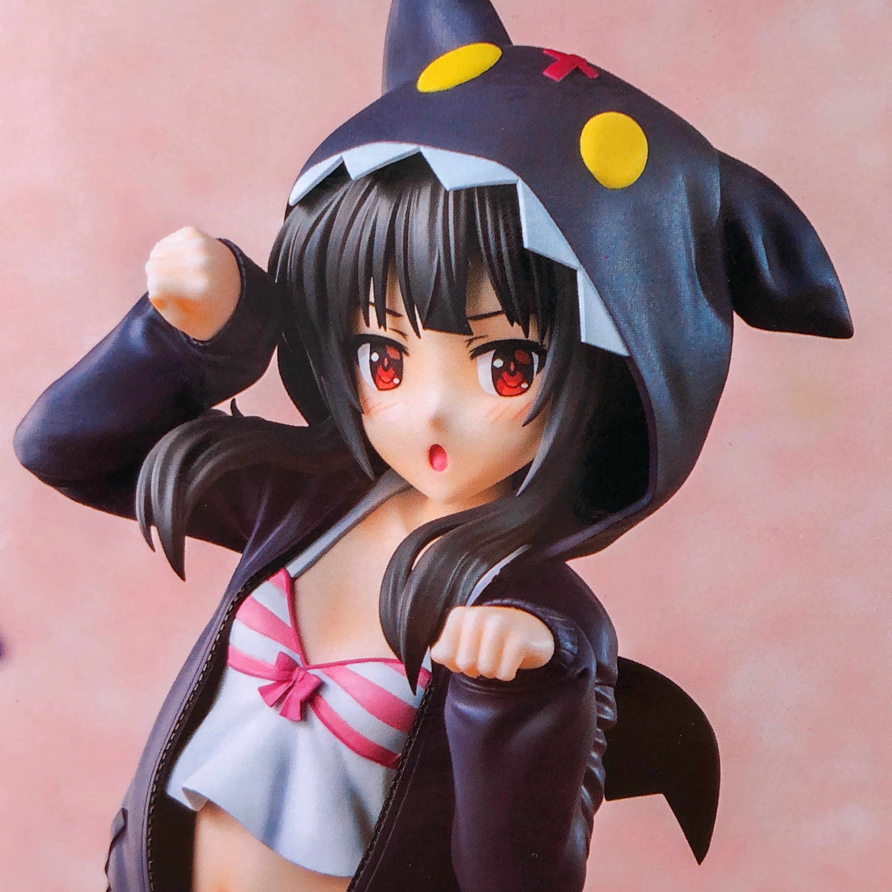 Konosuba Megumin Hoodie Look Chomusuke Ver. 1/7 Scale Figure Kadokawa Japan New