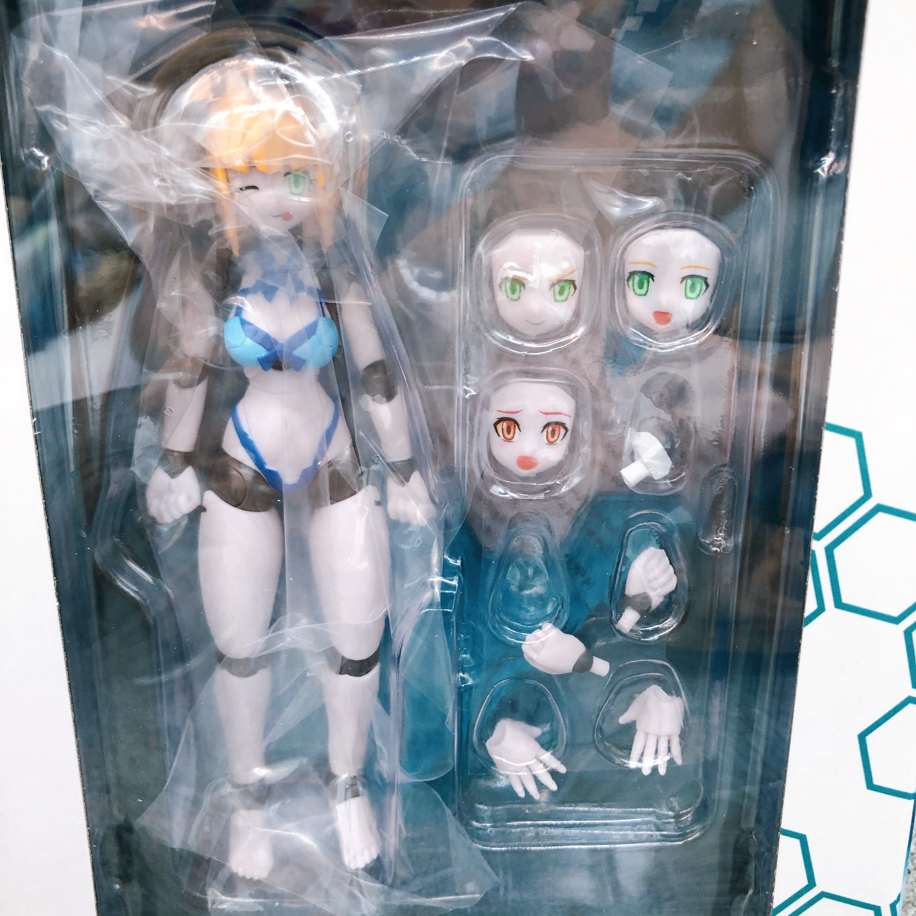 Polynian FMM Clover Action Figure Bikini Daibadi Production Japan Sealed NEW