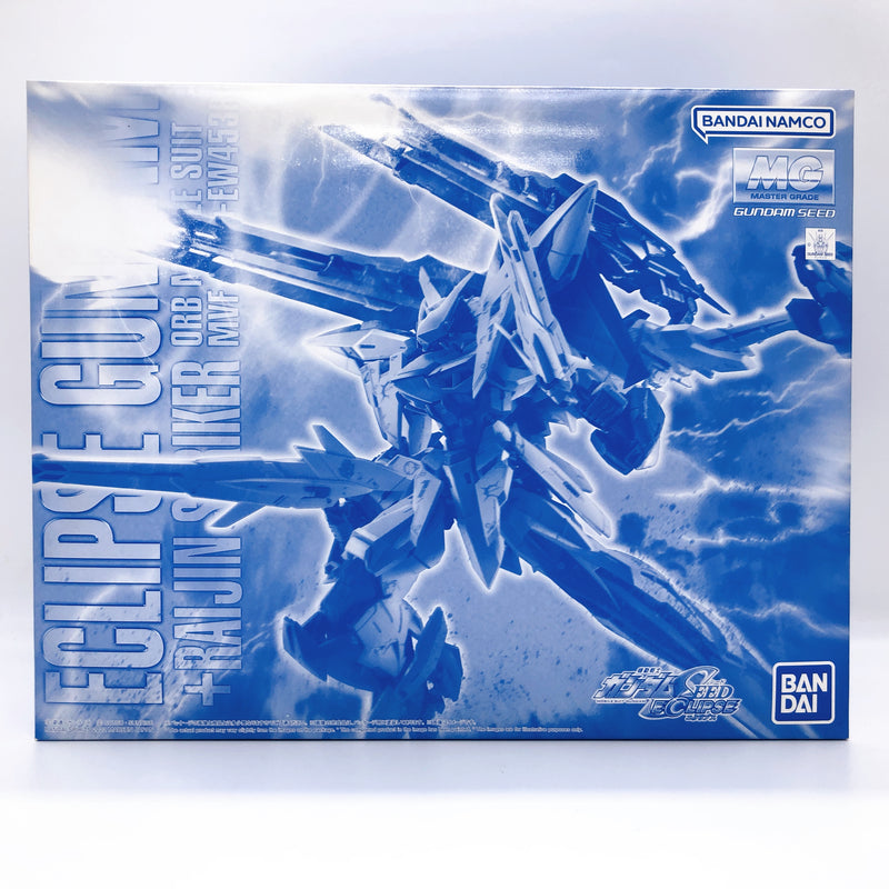 MG 1/100 Eclipse Gundam + Raijin Striker Gunpla Model Kit Premium Bandai NEW