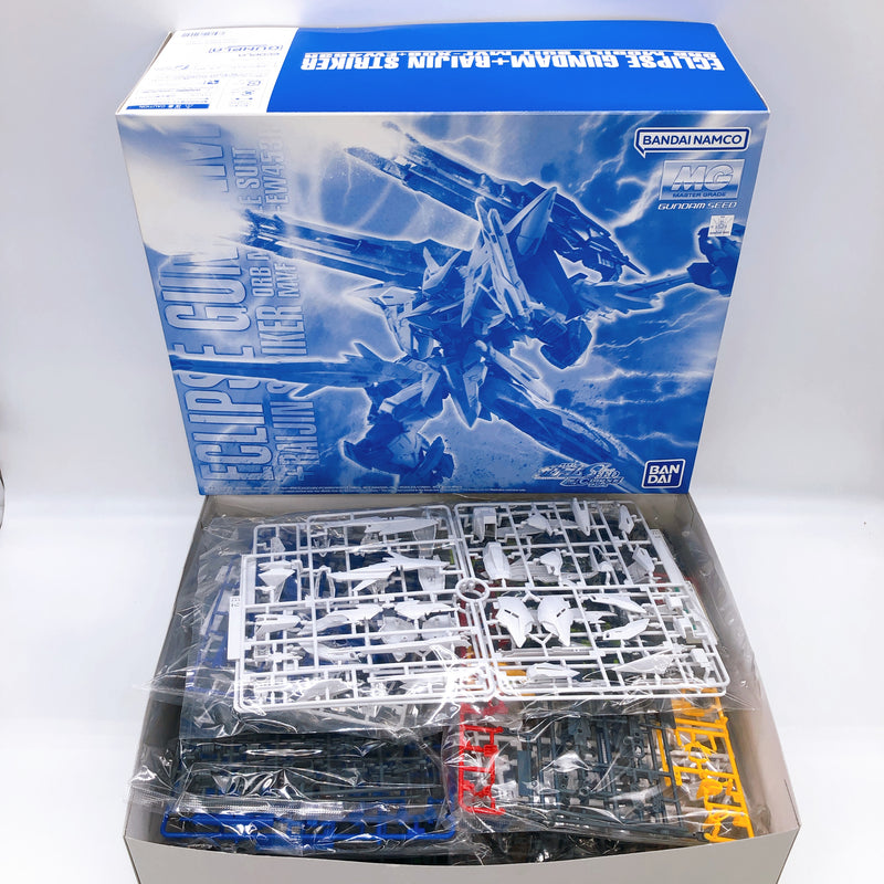 MG 1/100 Eclipse Gundam + Raijin Striker Gunpla Model Kit Premium Bandai NEW