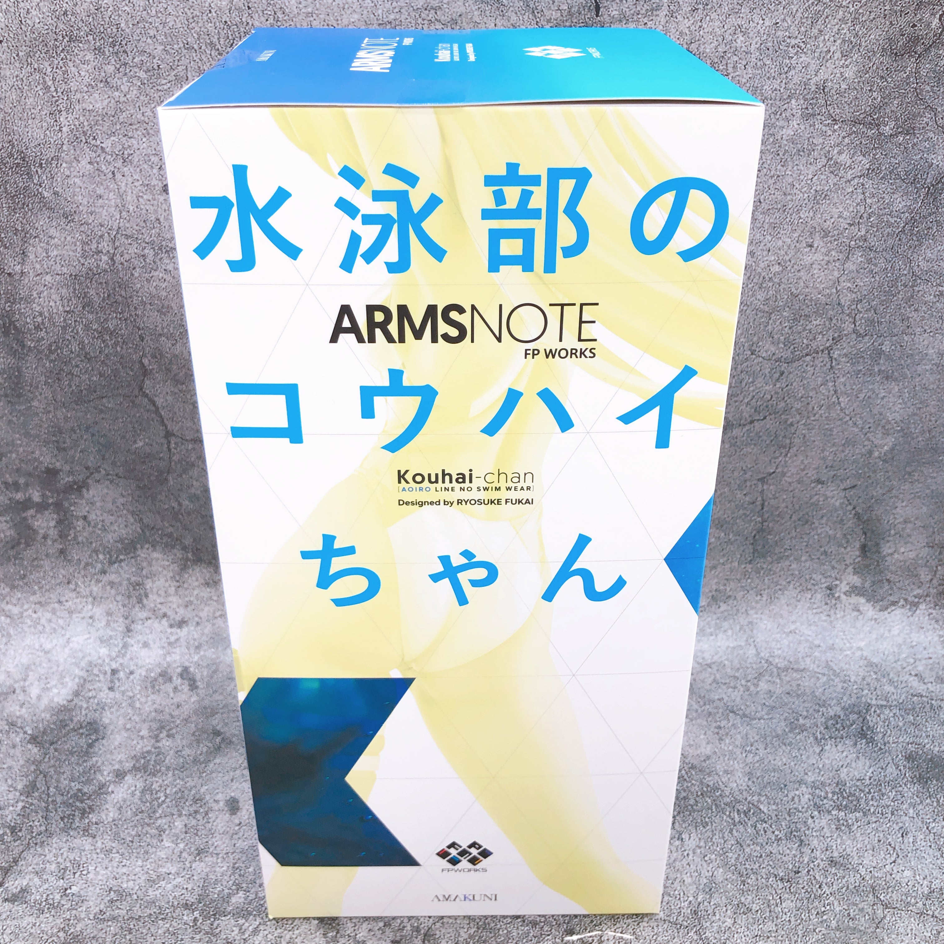 ARMS NOTE Kouhai-chan of the Swimming Club Blue Line Swimsuit 1/7 Figu