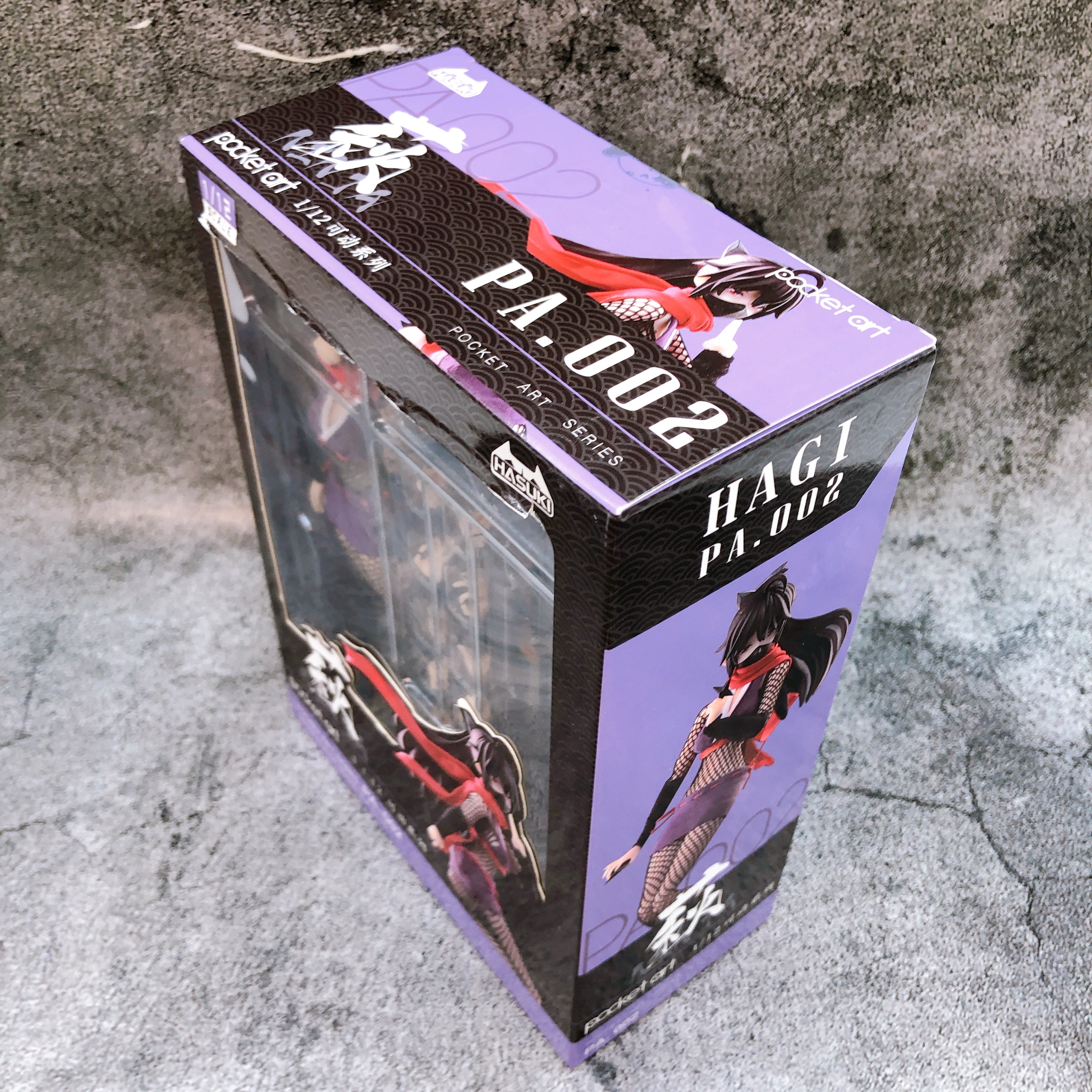 Female Ninja Hagi pocket art Series PA002 1/12 Scale Action Figure Has