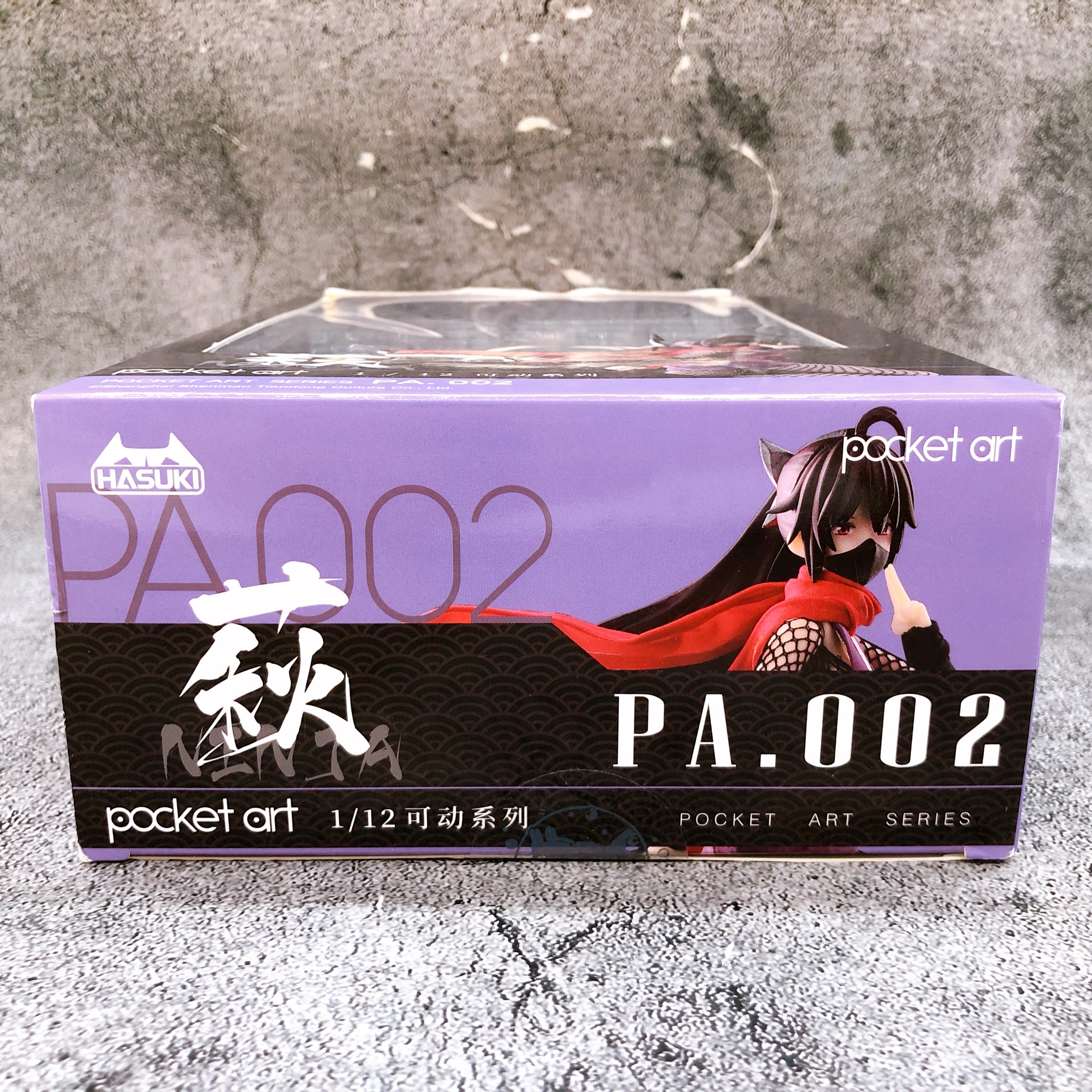 Female Ninja Hagi pocket art Series PA002 1/12 Scale Action Figure Has