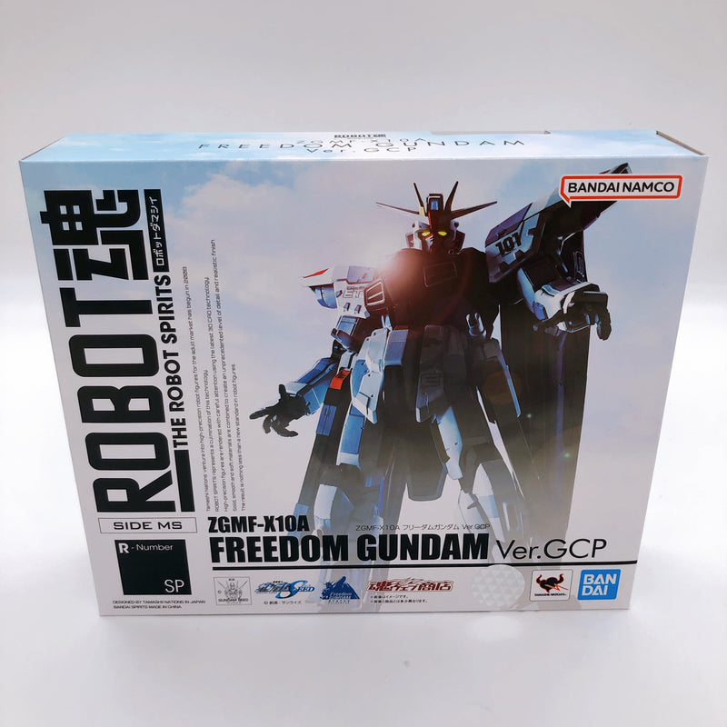 ROBOT SPIRITS Freedom Gundam Ver. GCP ZGMF-X10A Bandai Action Figure NEW