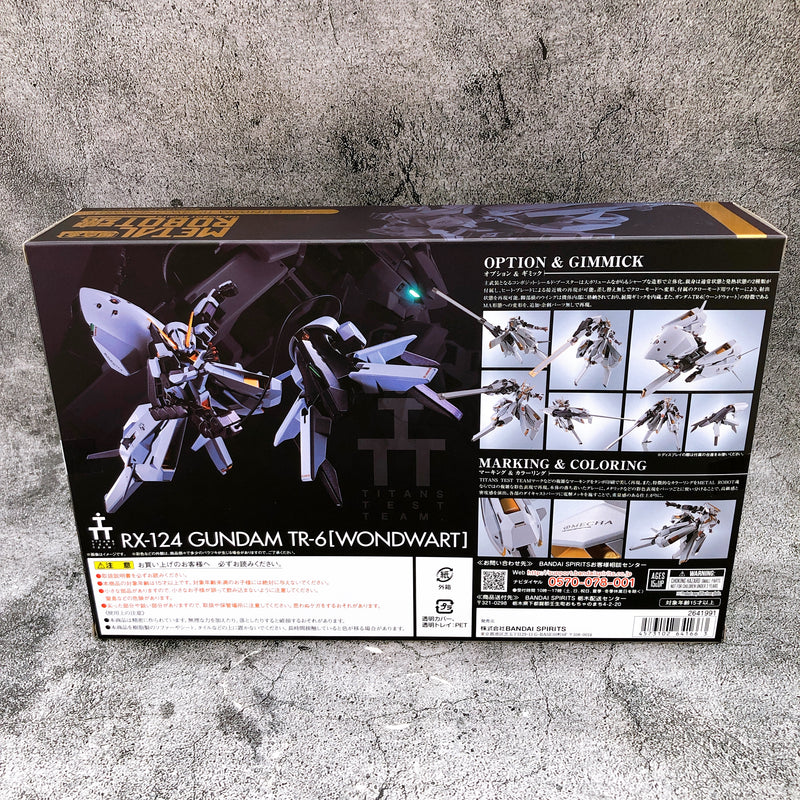 Metal Robot Spirits RX-124 Gundam TR-6 WONDWART Action Figure Bandai NEW