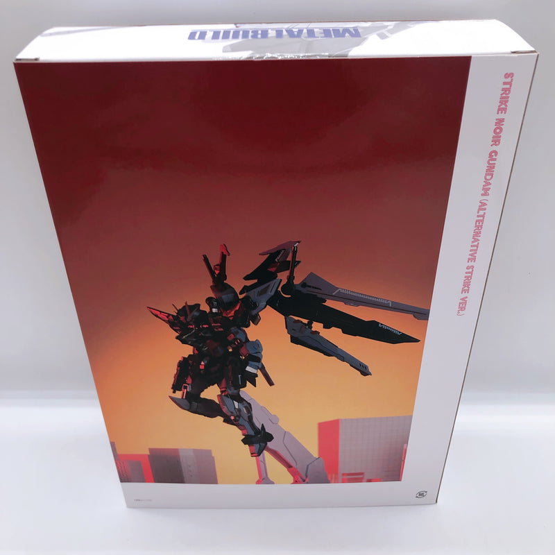 METAL BUILD Strike Noir Gundam Alternative Strike Action Figure SEED Bandai NEW