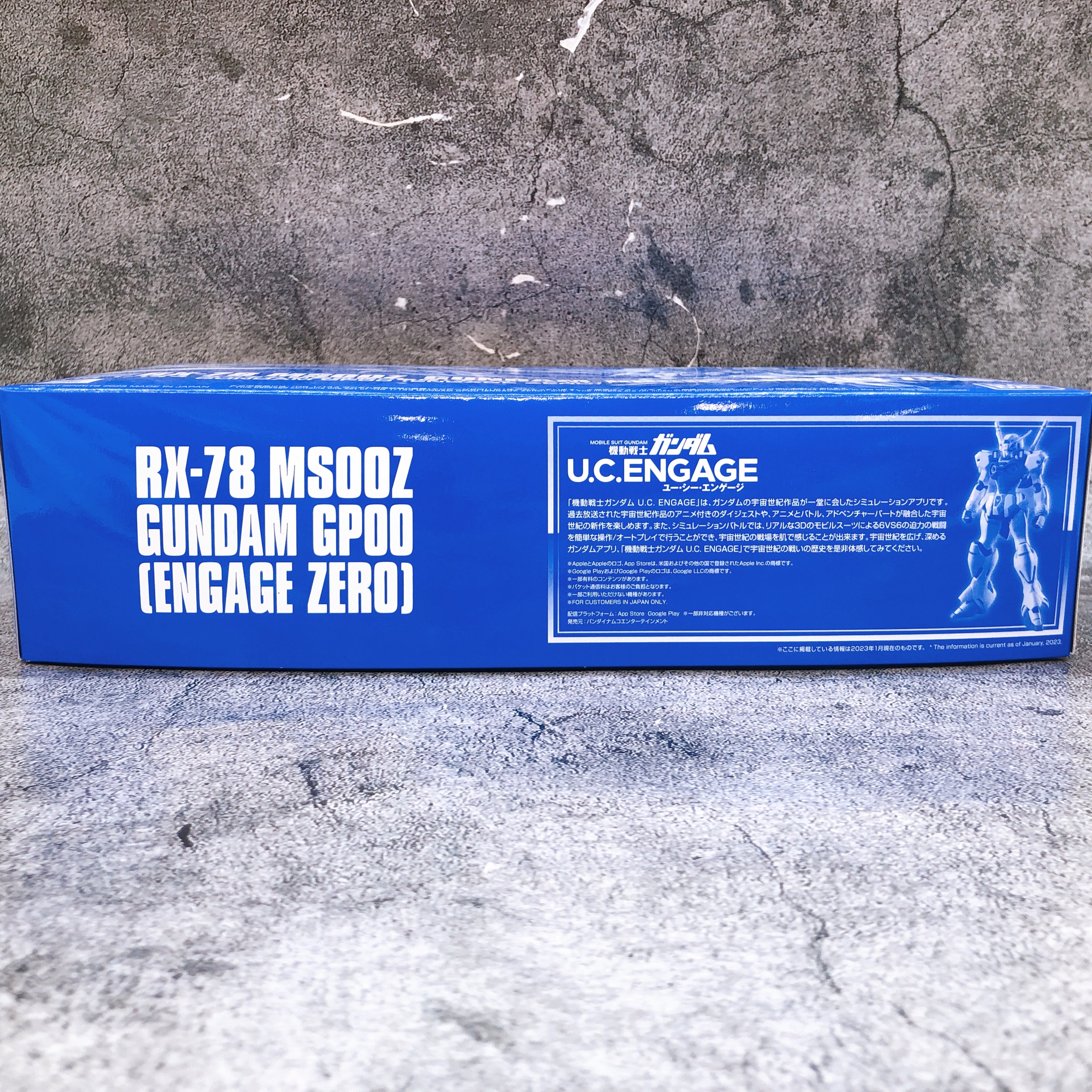 HG 1/144 Gundam GP00 Engage Zero RX-78 MS00Z Model Kit Premium Bandai Japan NEW