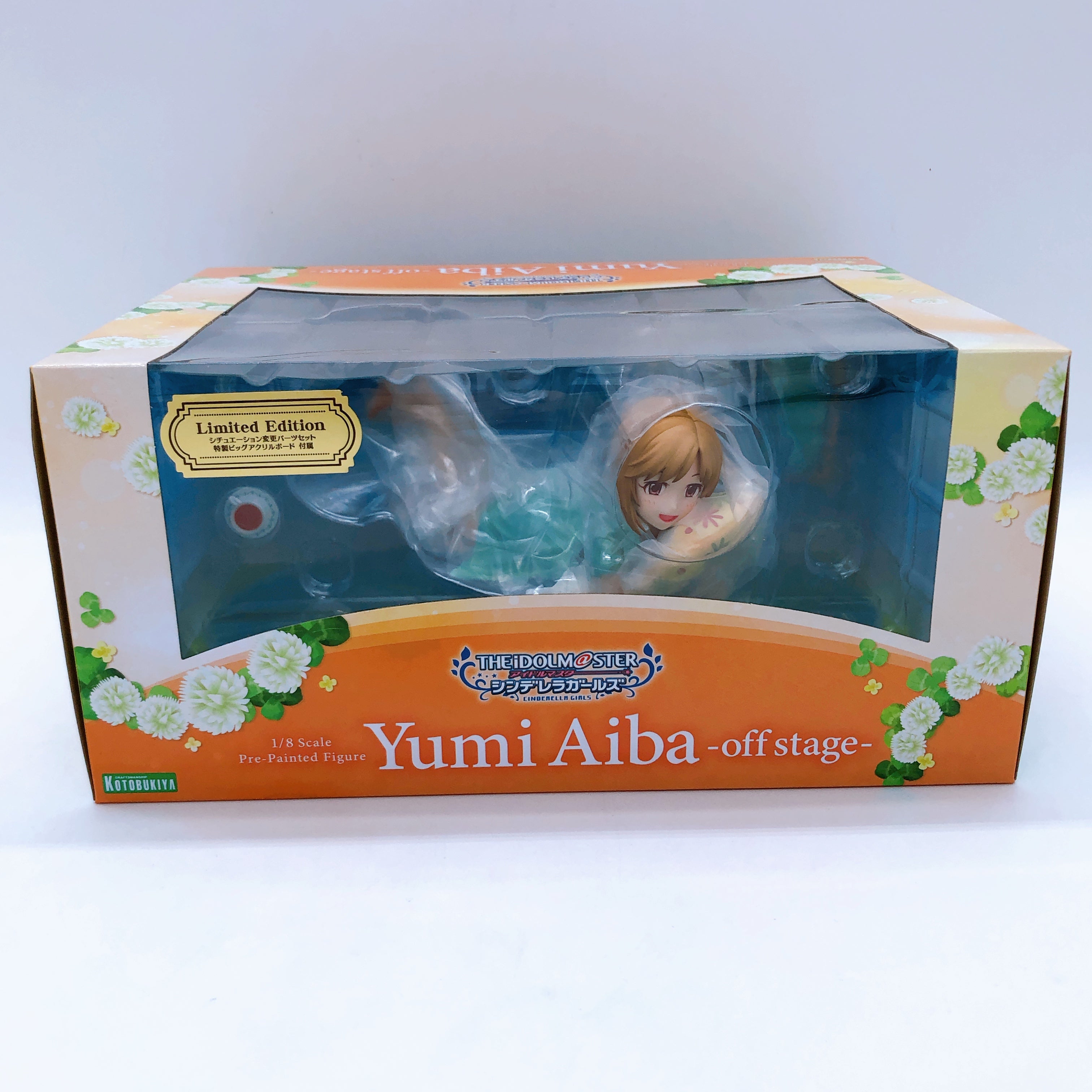 Idolmaster Yumi Aiba off stage 1/8 Scale Figure Limited Edition Kotobukiya Japan