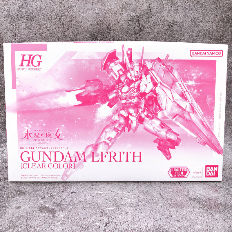 HG 1/144 Gundam Lfrith Clear Color The Witch from Mercury Model Kit Bandai NEW