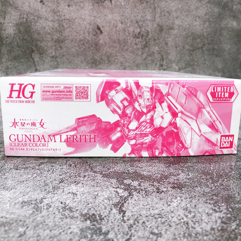 HG 1/144 Gundam Lfrith Clear Color The Witch from Mercury Model Kit Bandai NEW