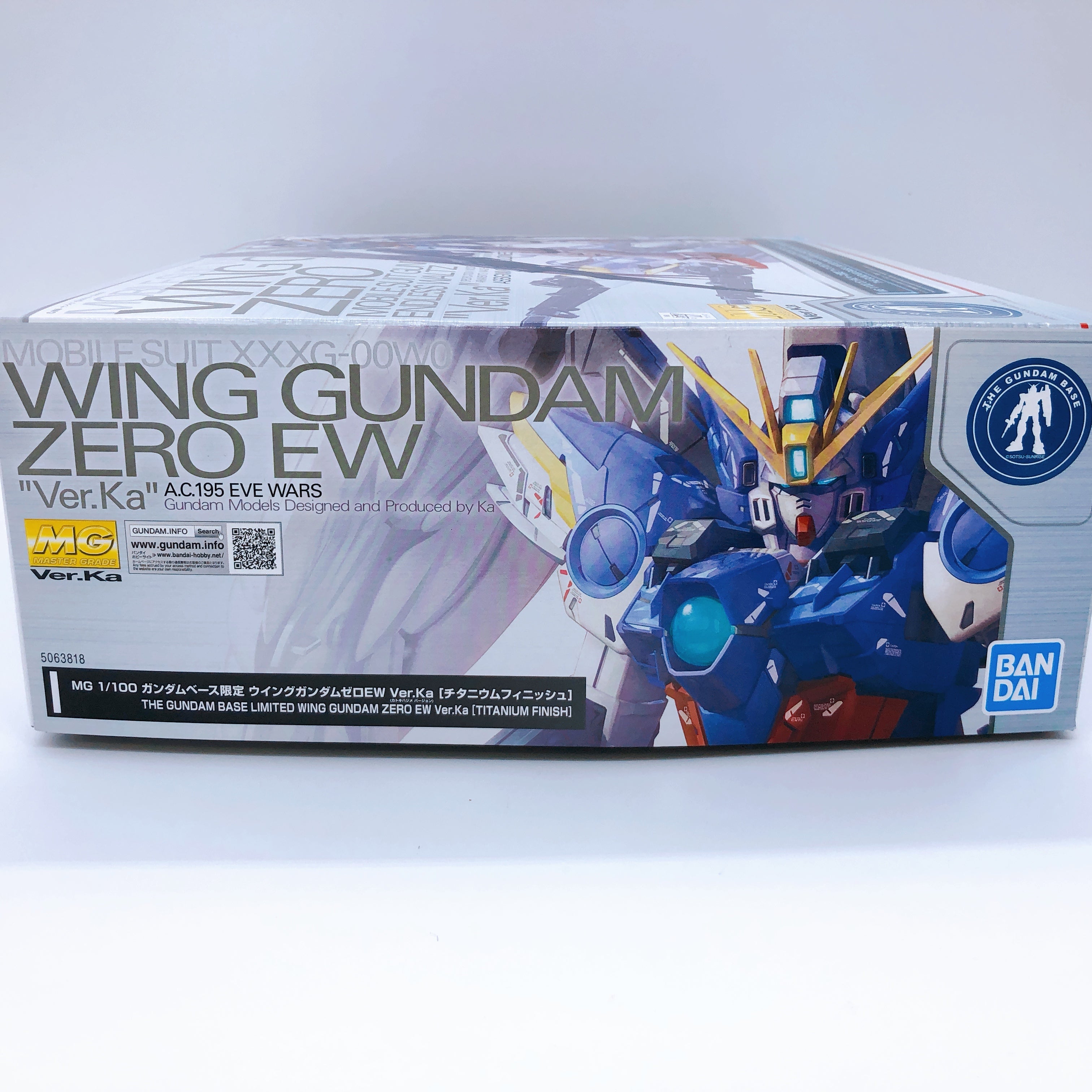 MG 1/100 Wing Gundam Zero EW Ver.Ka Titanium Finish Limited Model Kit Bandai NEW