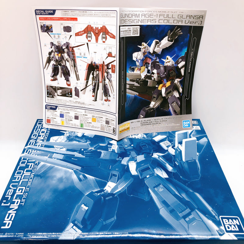 MG 1/100 Gundam AGE-1 Full Glansa Designers Color Ver. Kit Premium Bandai NEW