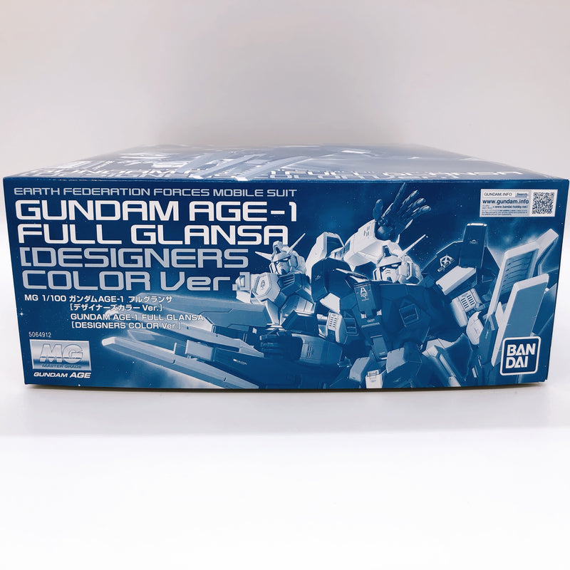 MG 1/100 Gundam AGE-1 Full Glansa Designers Color Ver. Kit Premium Bandai NEW