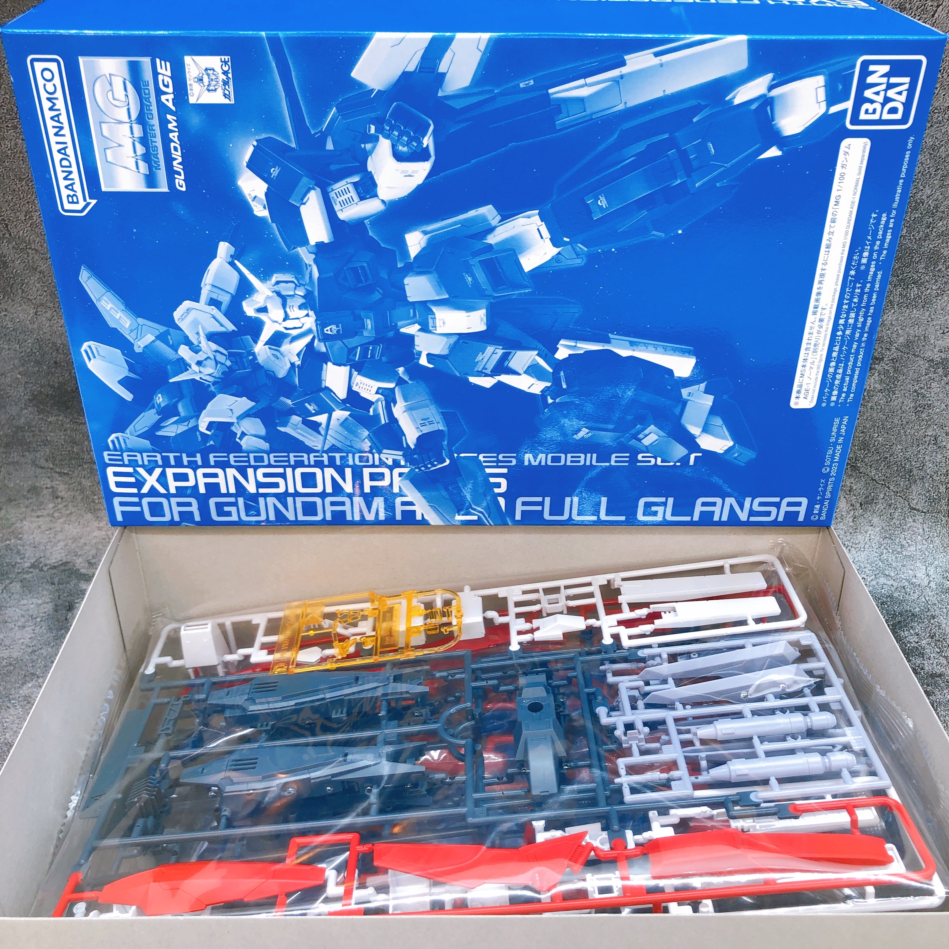 MG 1/100 Expansion Parts for Gundam AGE-1 Full Gransa Kit 15+ Premium Bandai NEW