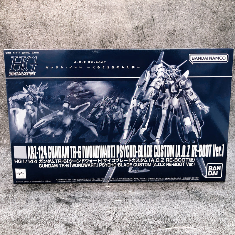 HG 1/144 Gundam TR-6 Wondwart Psycho-blade Custom A.O.Z Re-Boot Ver Kit Bandai