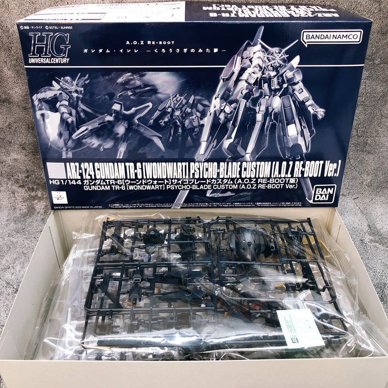 HG 1/144 Gundam TR-6 Wondwart Psycho-blade Custom A.O.Z Re-Boot Ver Kit Bandai