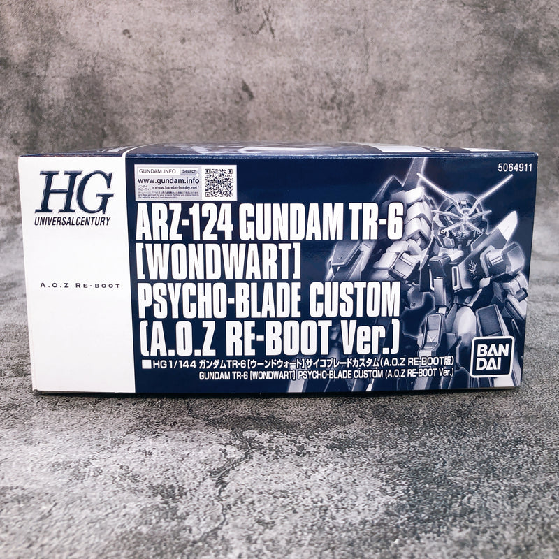 HG 1/144 Gundam TR-6 Wondwart Psycho-blade Custom A.O.Z Re-Boot Ver Kit Bandai