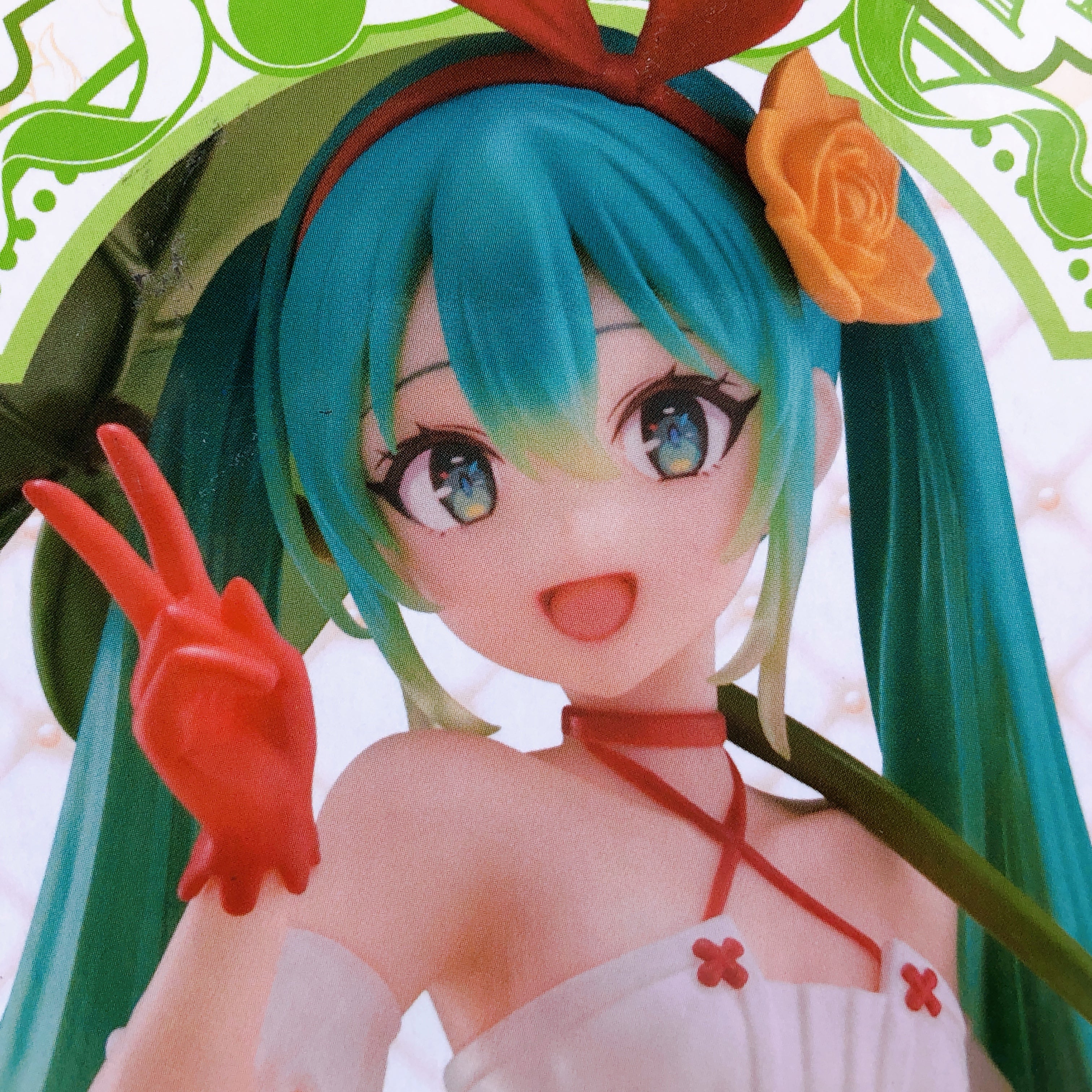 Hatsune Miku Wonderland Figure Thumbelina Taito Japan AUTHENTIC FASTSHIP 15+