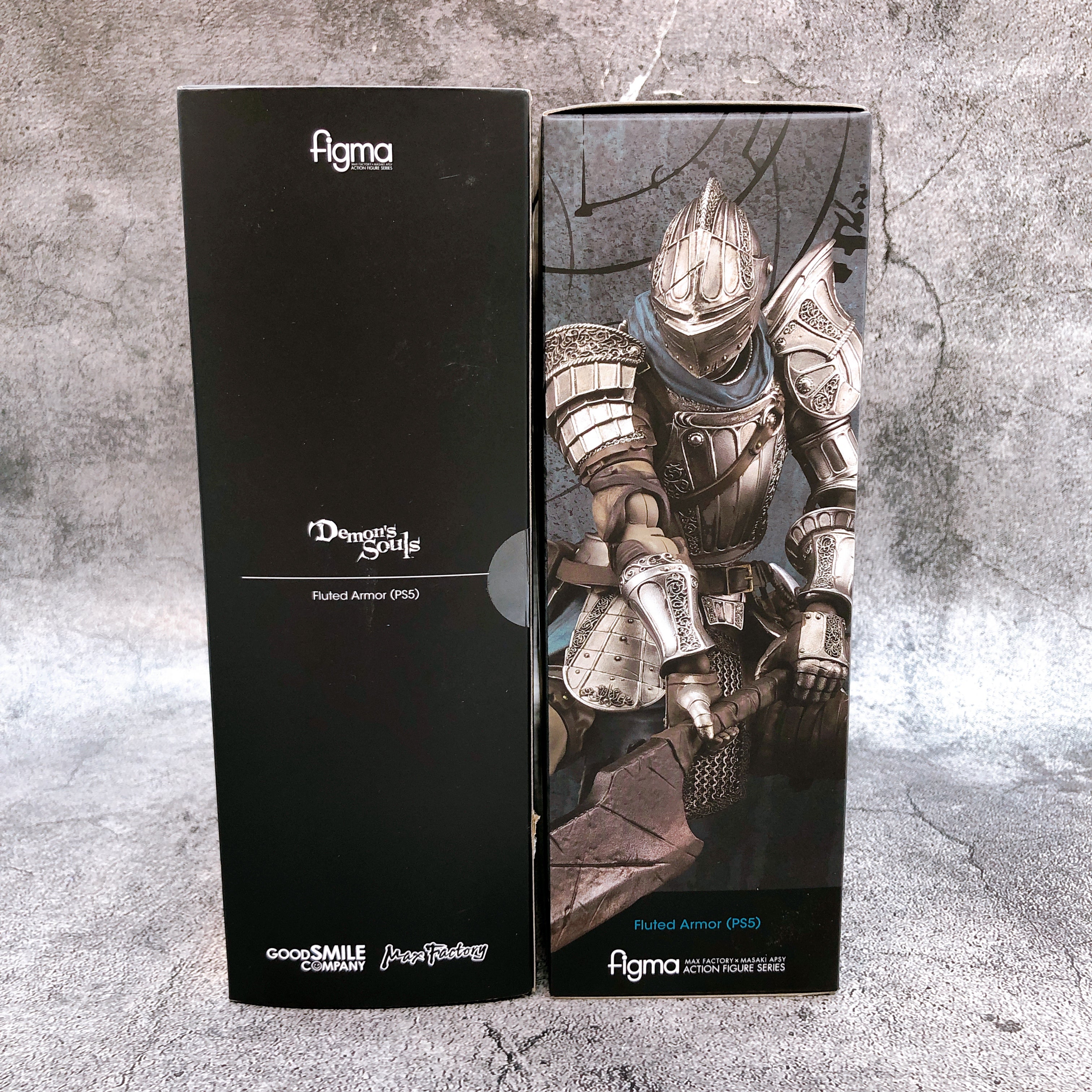 Demon's Souls Fluted Armor PS5 ver. Figma 590 Max Factory Good Smile Figure NEW