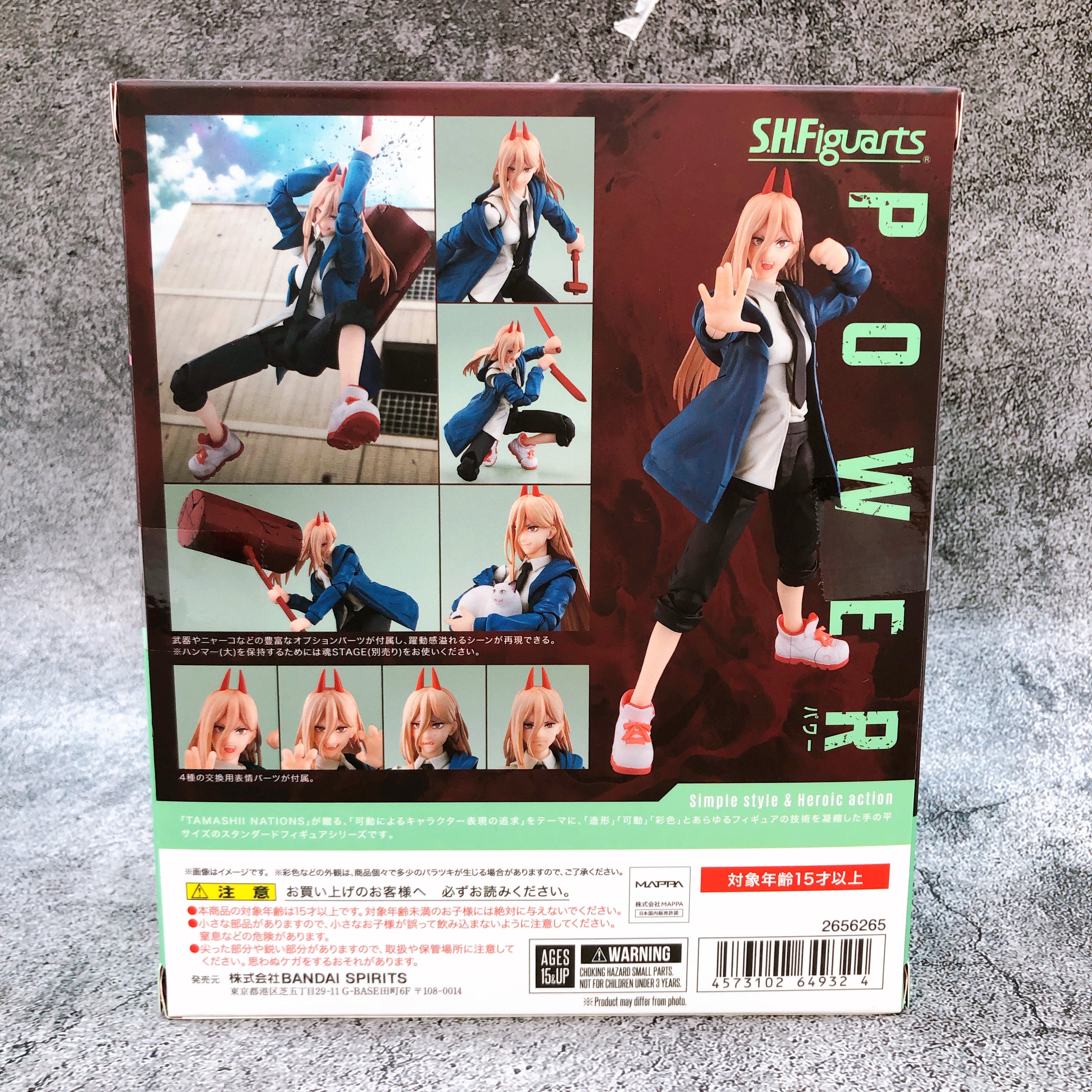 Chainsaw Man Power S.H.Figuarts Bandai Spirits Action Figure Japan AUTHENTIC