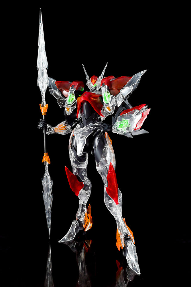 WAVE Tekkaman Blade Clear Color Plastic Model Kit Orange Cat Industry Japan NEW