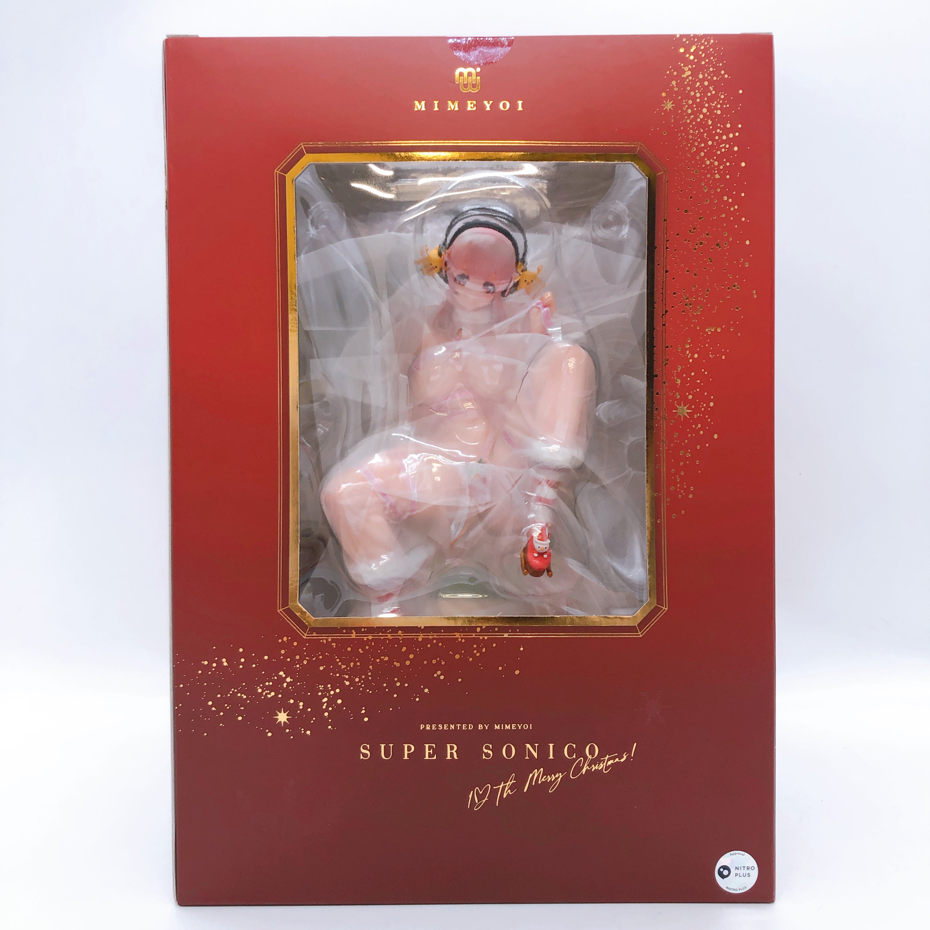 MIMEYOI Super Sonico 10th Merry Christmas 1/7 Scale PVC Figure NEW