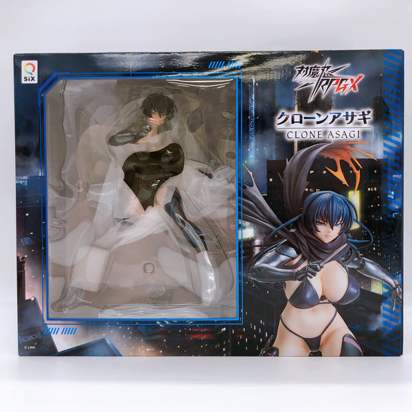 Taimanin RPGX Clone Asagi 1/6 Scale Figure Q-six AUTHENTIC Sealed FASTSHIP Japan