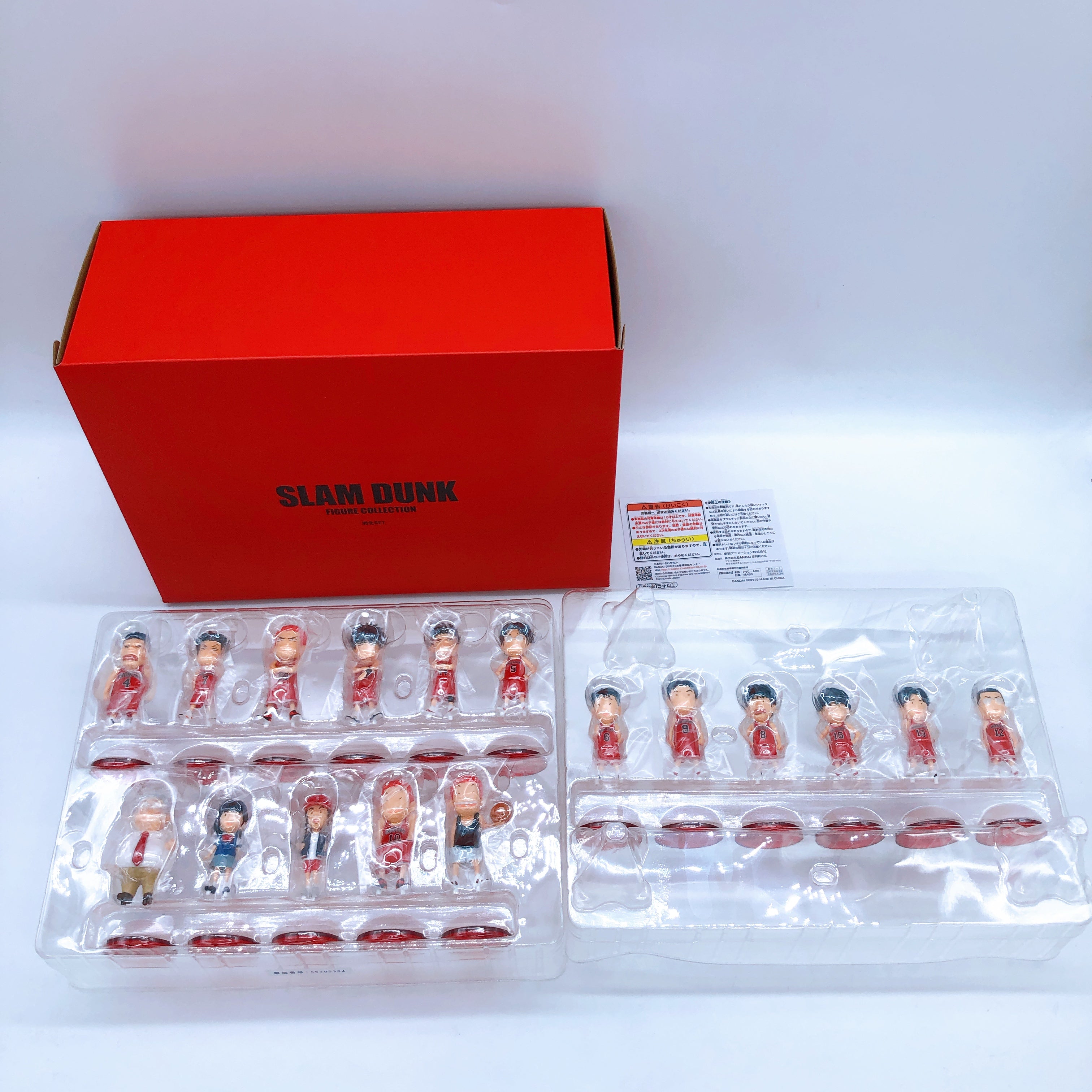 The First Slam Dunk Collection Figure Team Shohoku Set Toei Japan NEW