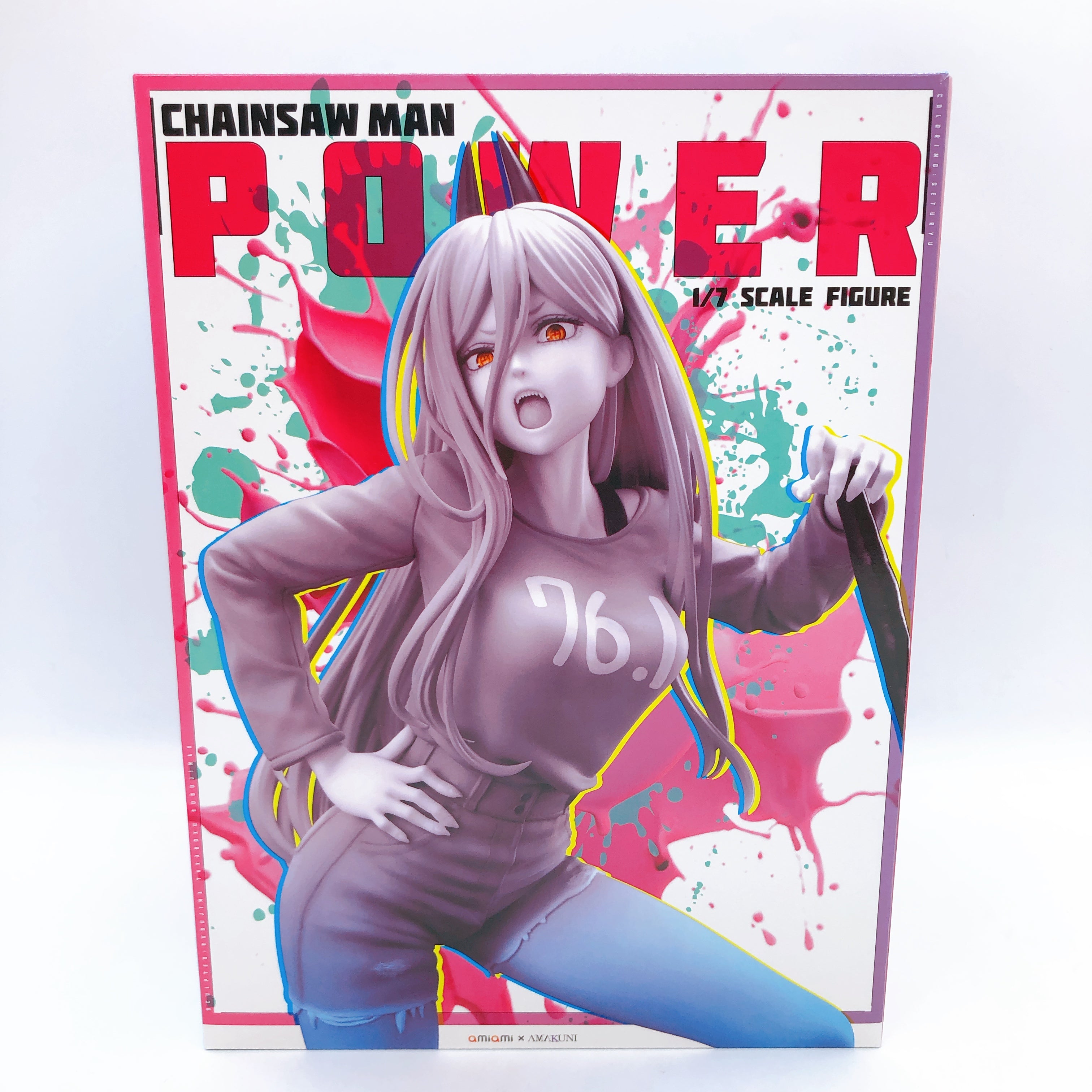 Chainsaw Man Power 1/7 Scale Figure AmiAmi AMAKUNI Mappa AUTHENTIC Japan Anime