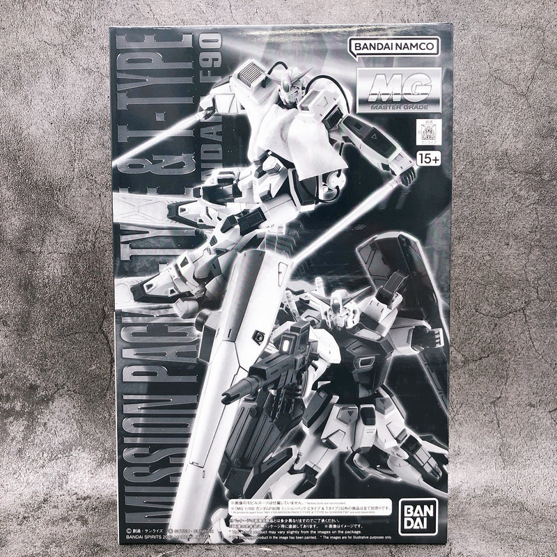 MG 1/100 Gundam F90 Mission Pack C Type & T Type Model Kit Premium Bandai NEW