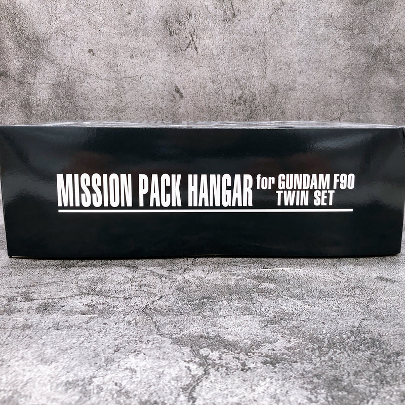 MG 1/100 Gundam F90 Mission Pack Hangar Twin Set Model Kit Premium Bandai NEW