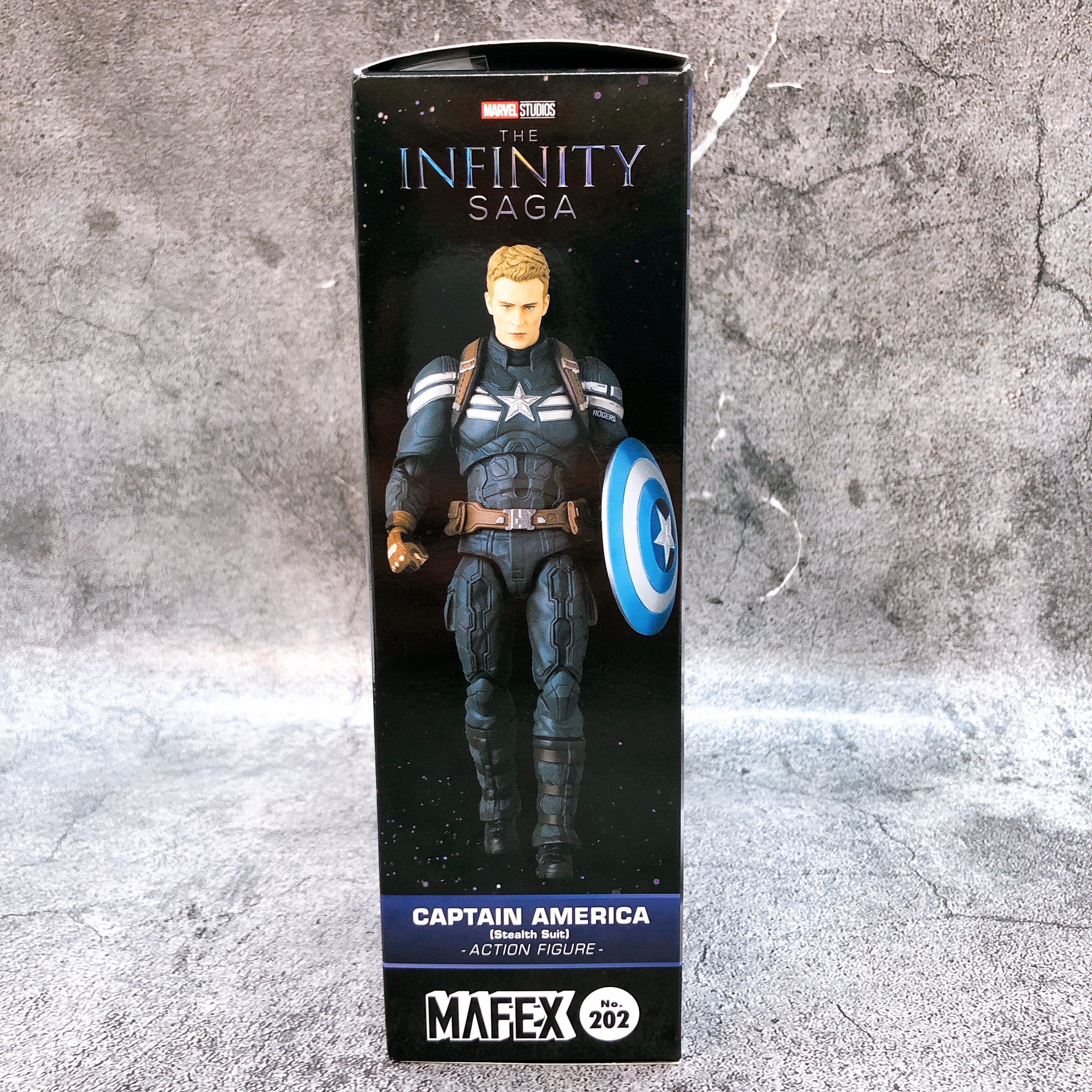 Marvel Captain America Stealth Suit Action Figure MAFEX No.202 Medicom Toy Japan