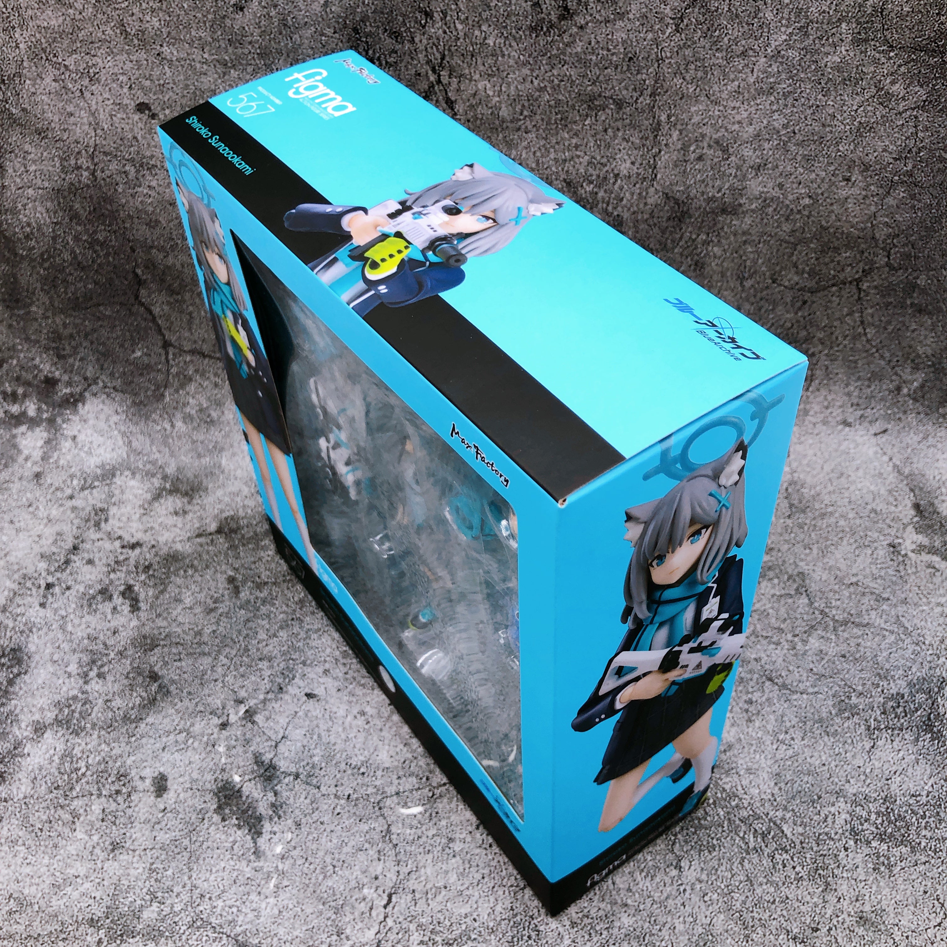 (w/Bonus) Blue Archive Shiroko Sunaookami figma 567 Max Factory Action Figure