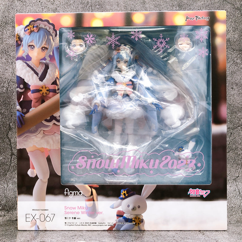 Hatsune Snow Miku Serene Winter ver. Figma EX-067 Max Factory Action Figure New