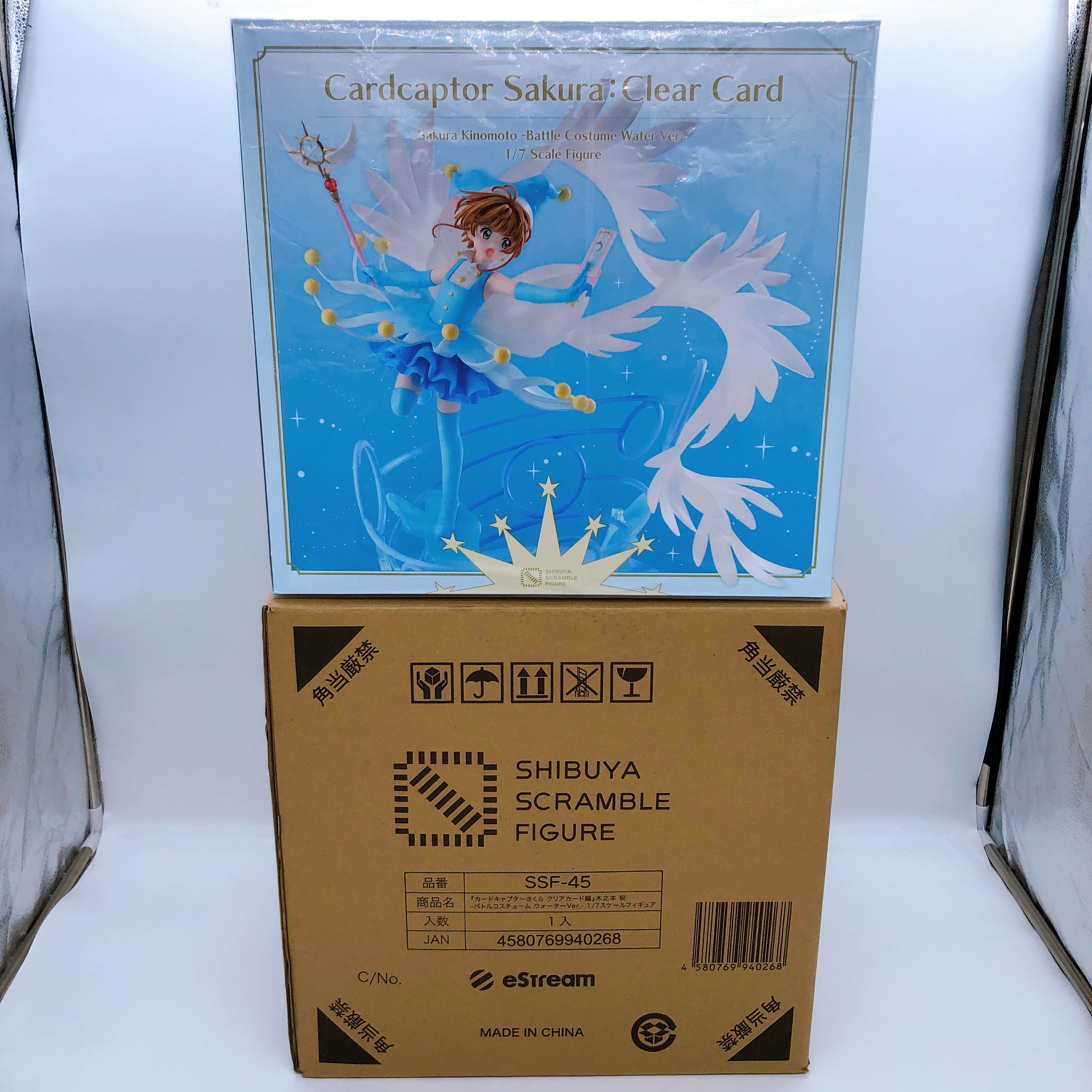 Cardcaptor Sakura Sakura Kinomoto Battle Costume Water Ver 1/7 Figure Japan NEW