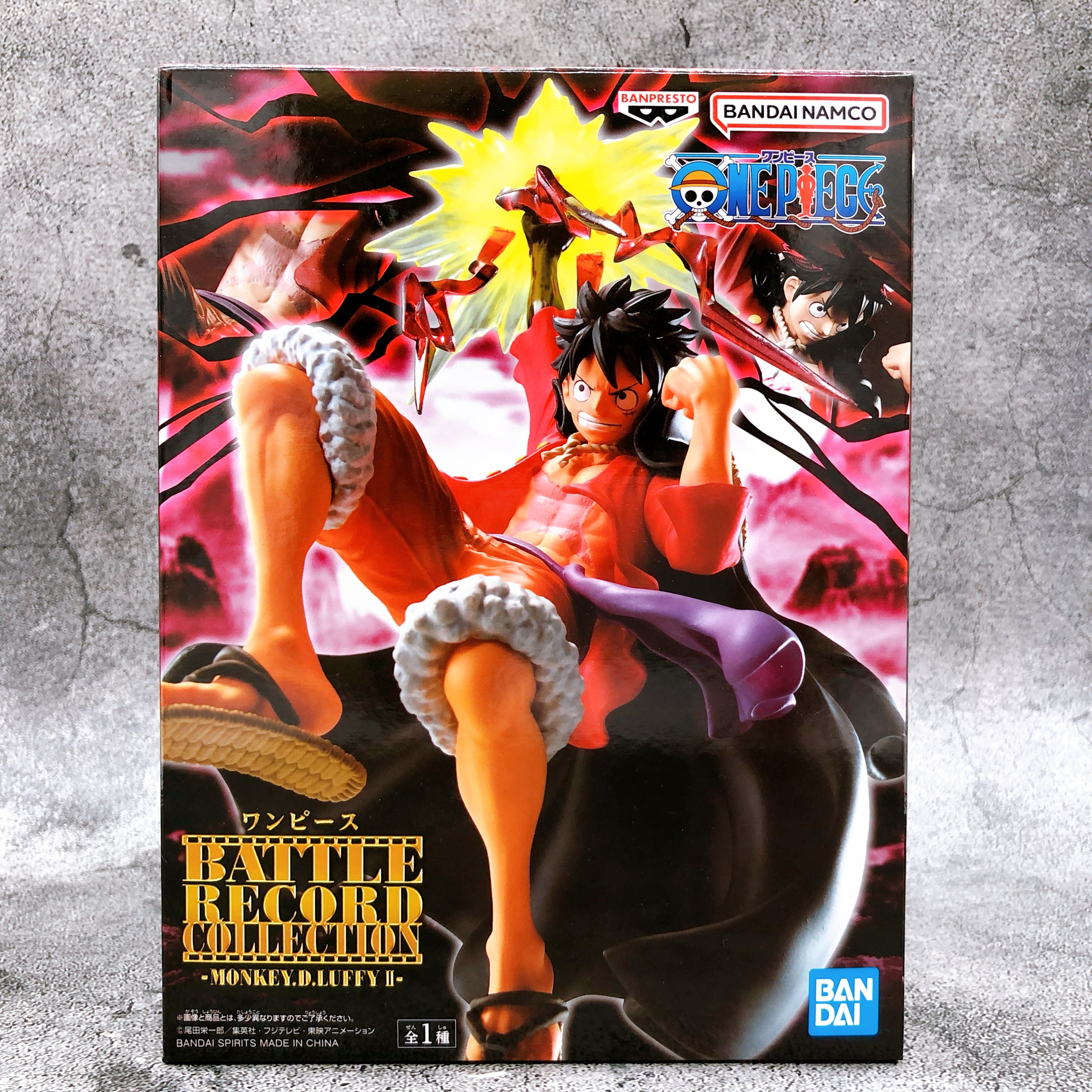 ONE PIECE Monkey D. Luffy BATTLE RECORD COLLECTION II Figure BANPRESTO Japan