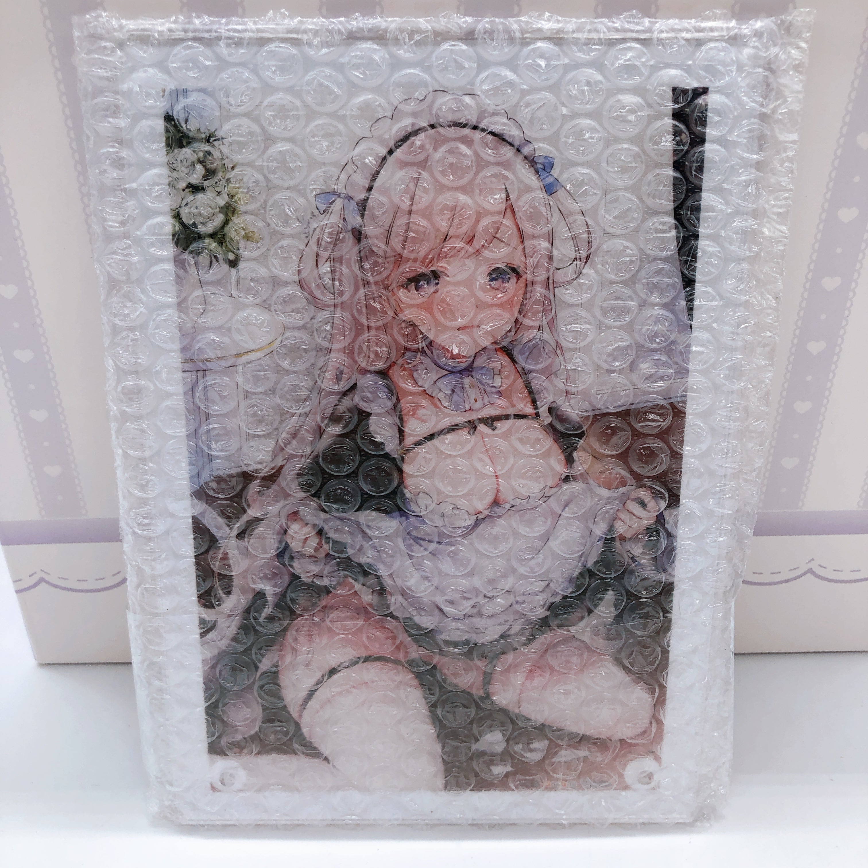 (w/Bonus) Vibrastar Clumsy Maid Lily illustration by Yuge 1/6 Scale Figure NEW