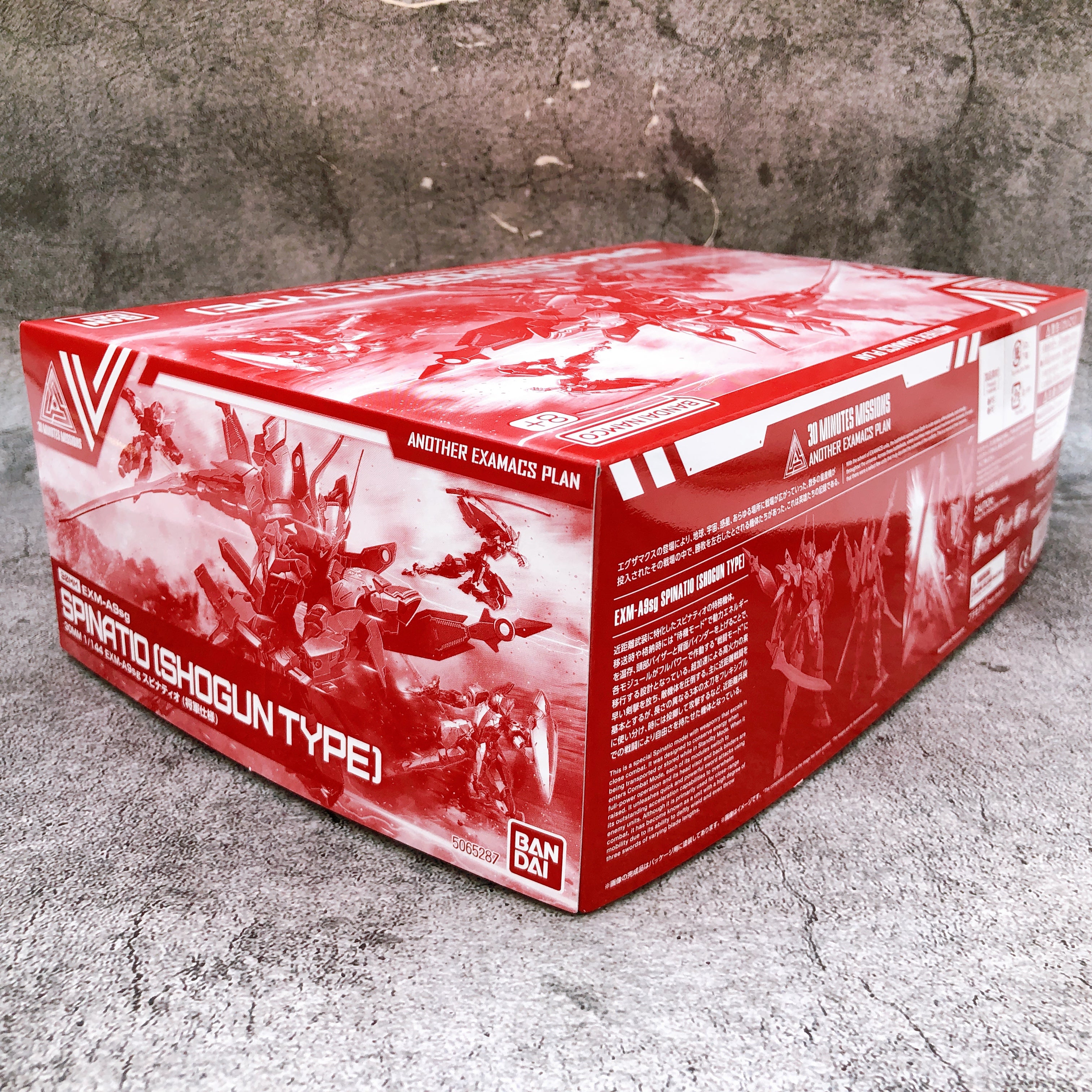 30MM 1/144 EXM-A9sg Spinatio Shogun Type Plastic Model Kit Premium Bandai NEW