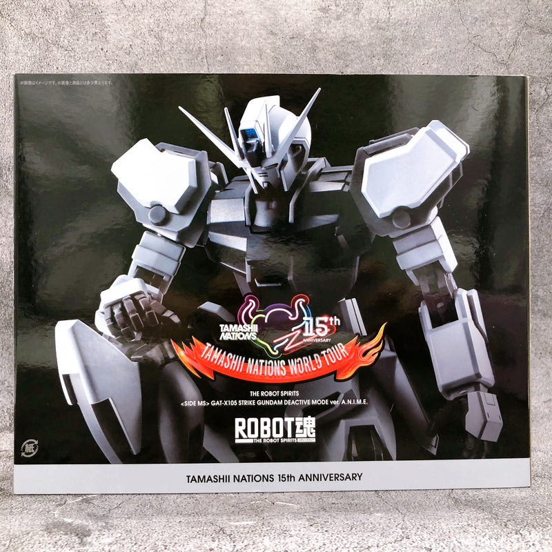 Robot Spirits GAT-X105 Strike Gundam Deactive Mode Event Exclusive Figure NEW