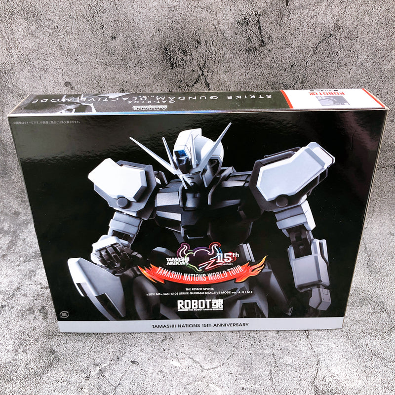 Robot Spirits GAT-X105 Strike Gundam Deactive Mode Event Exclusive Figure NEW